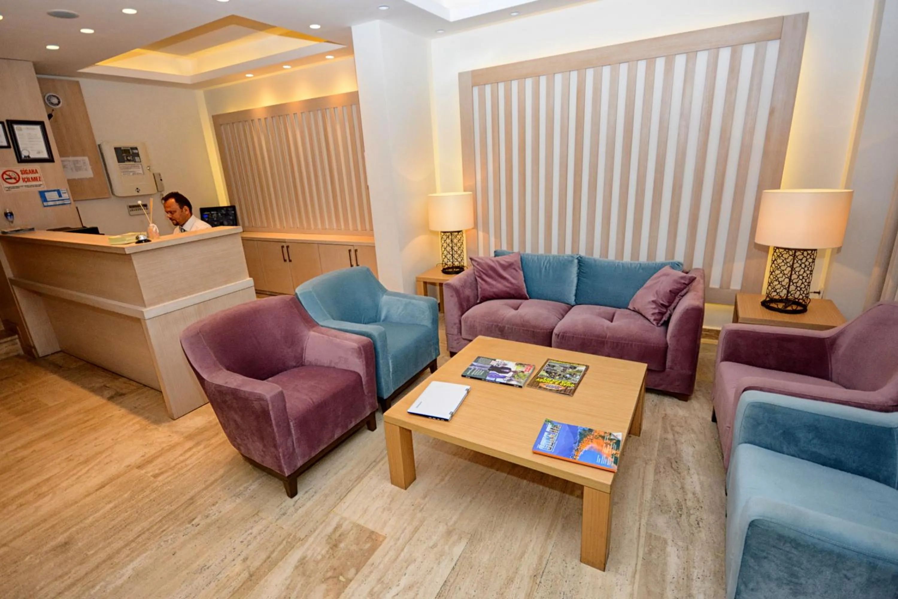 Lobby or reception in City Hotel Marmaris