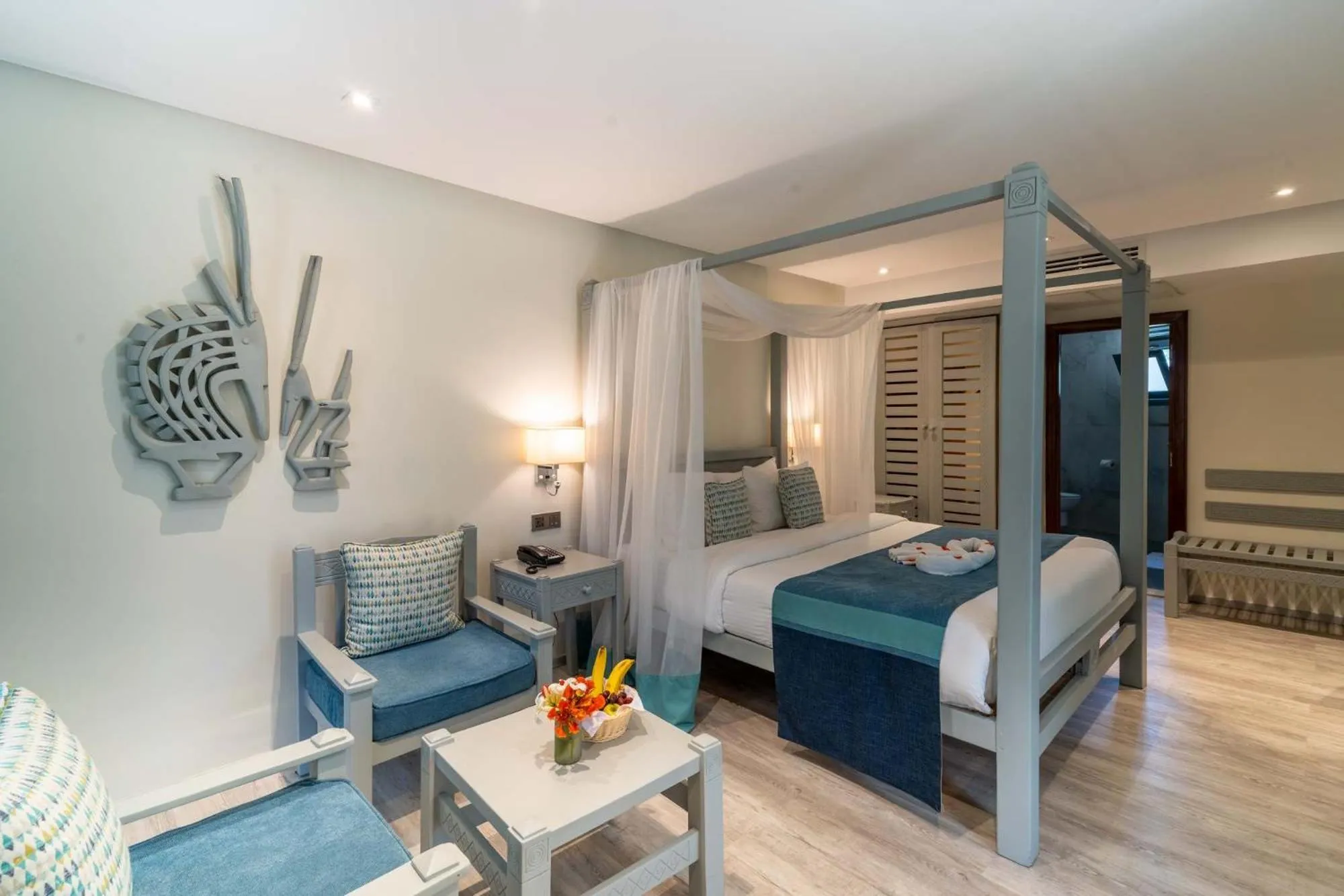 Bed in Baobab Beach Resort & Spa