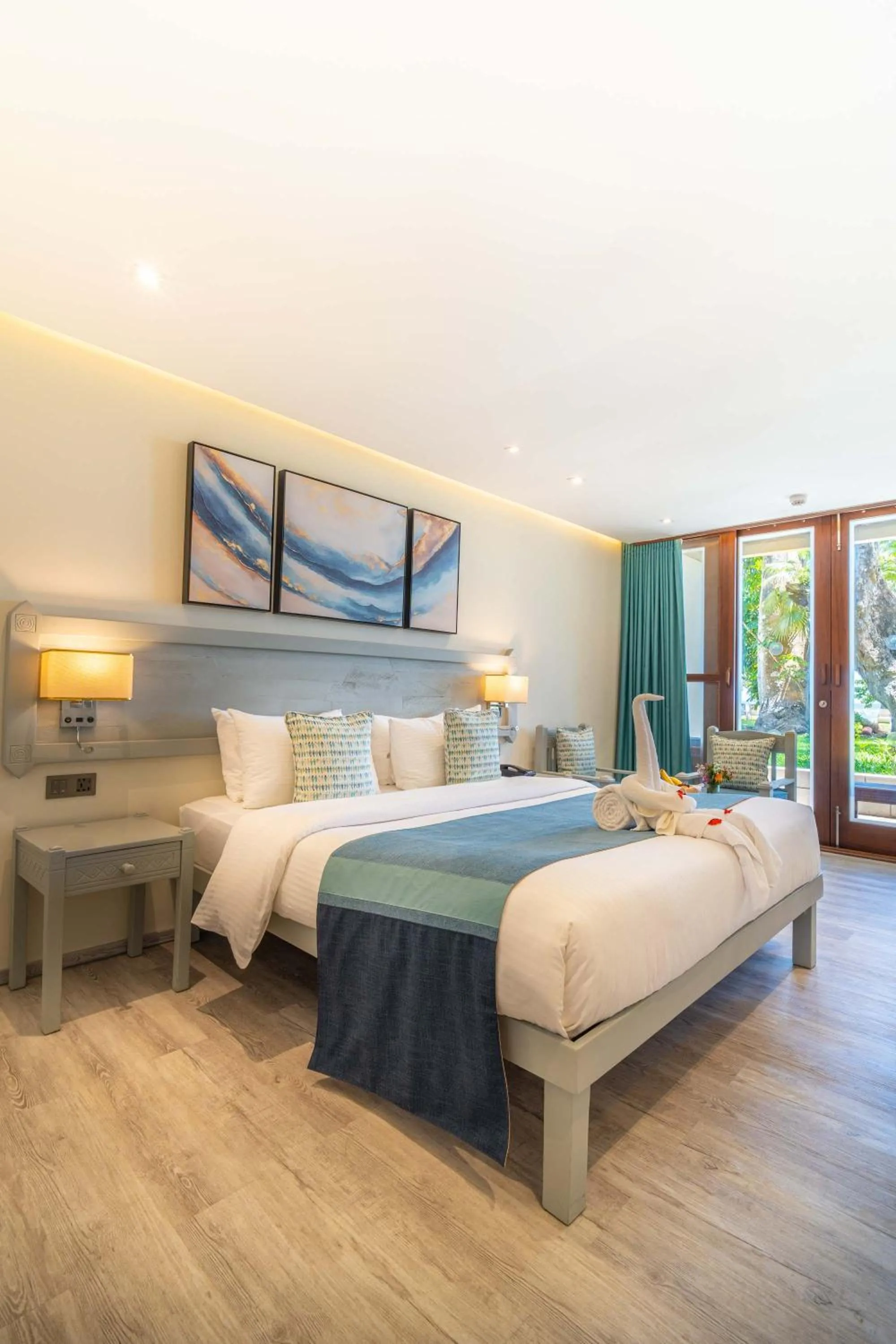 Bed in Baobab Beach Resort & Spa