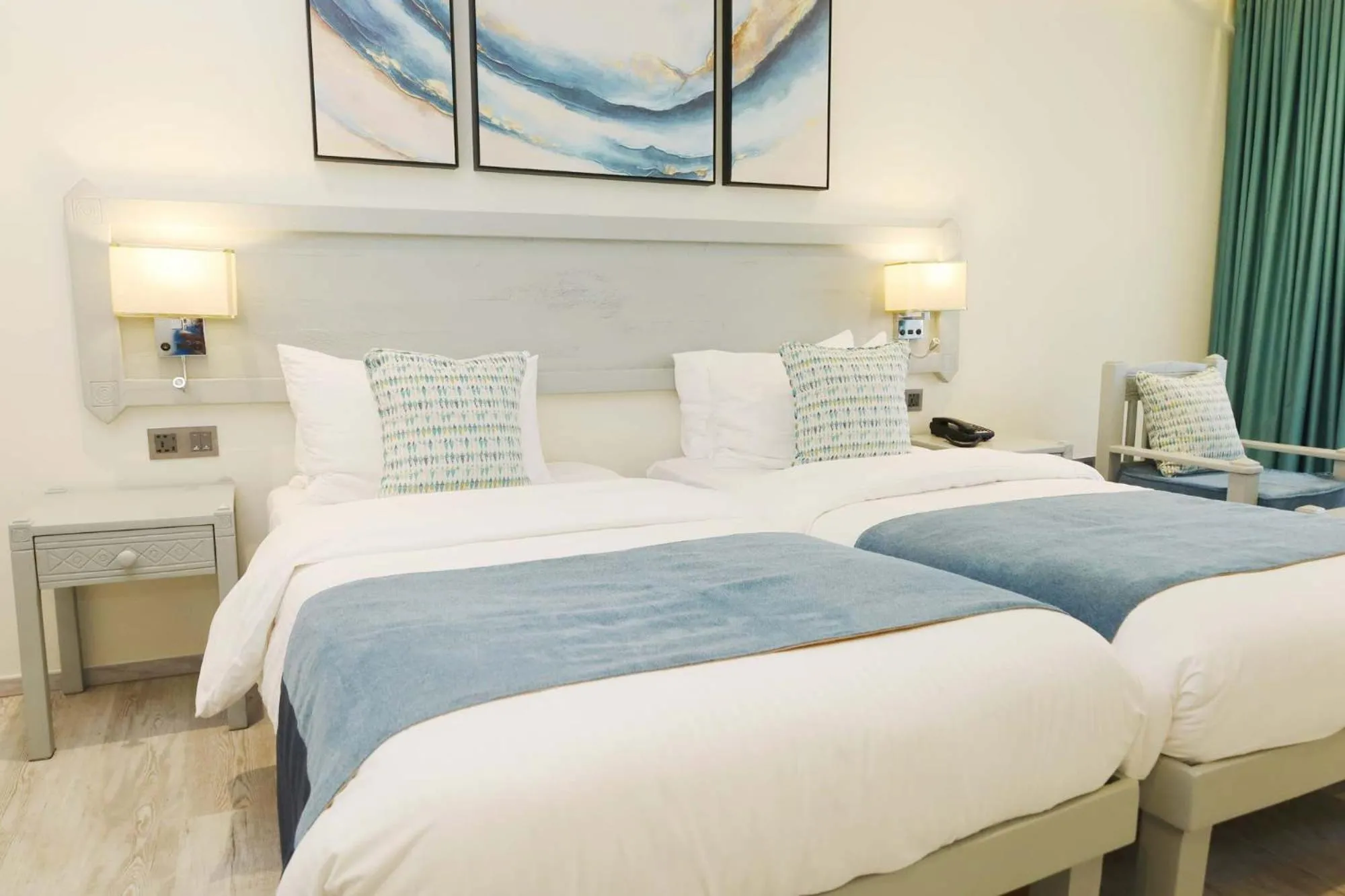 Bedroom, Bed in Baobab Beach Resort & Spa