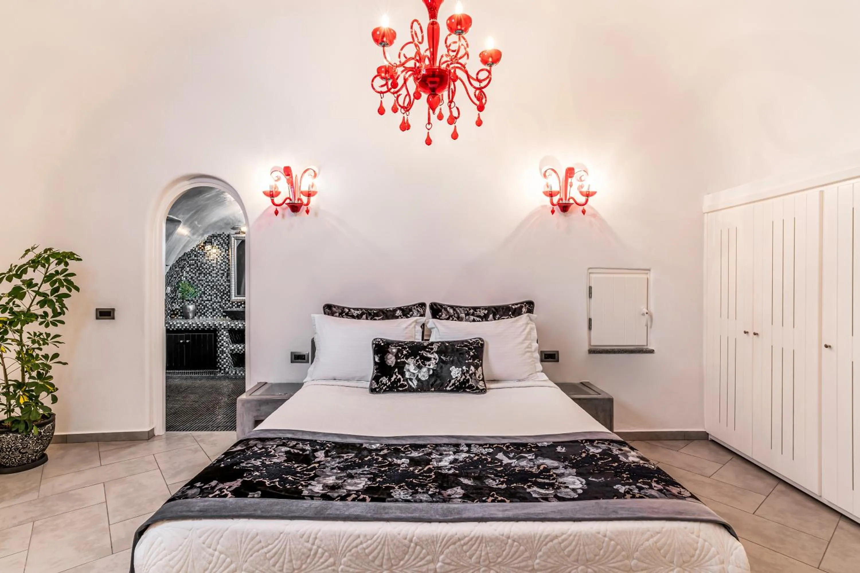 Bed in Ventus Paradiso Villa