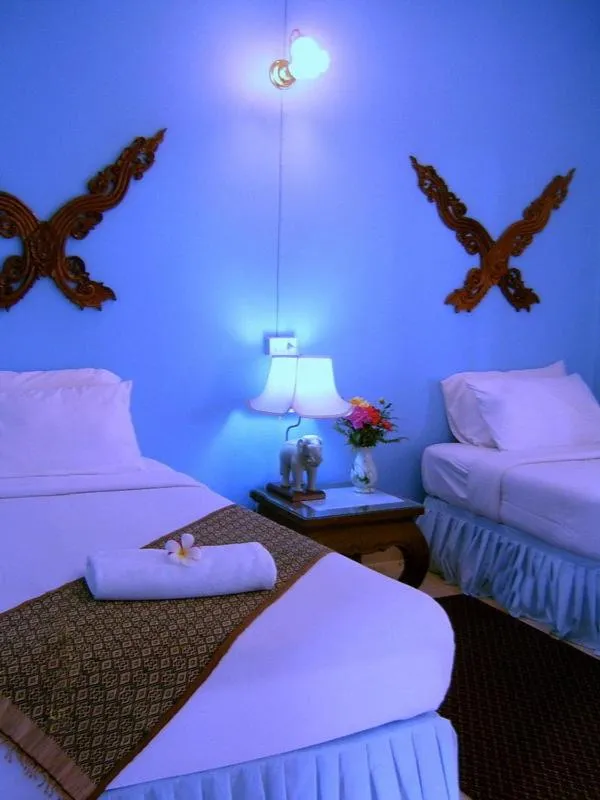 Bed in Mon Kiang-Dao Resort