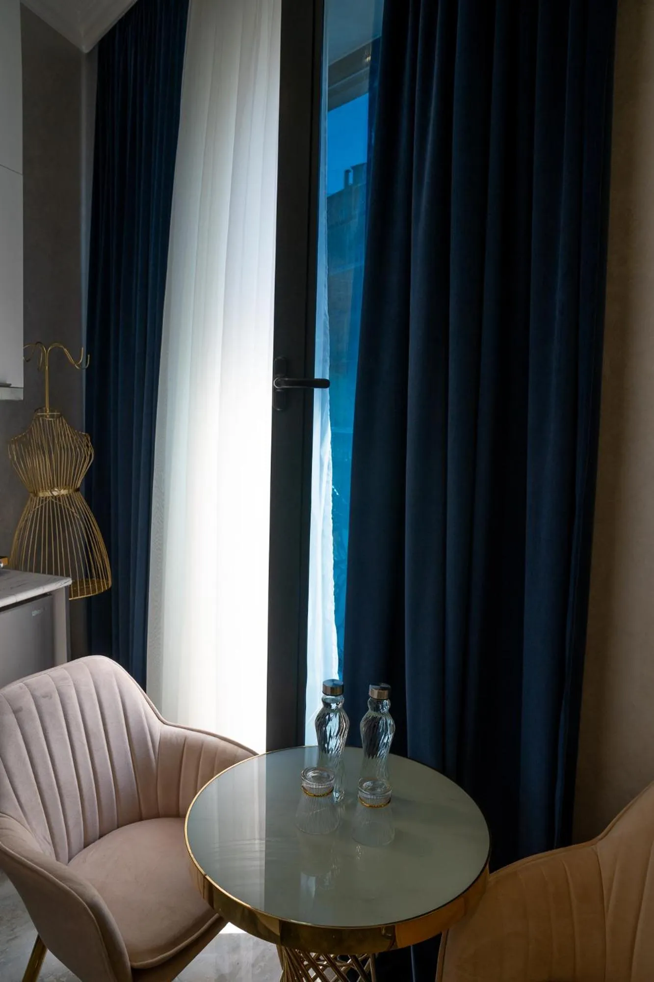 Seating area in Prime Suites Hotel