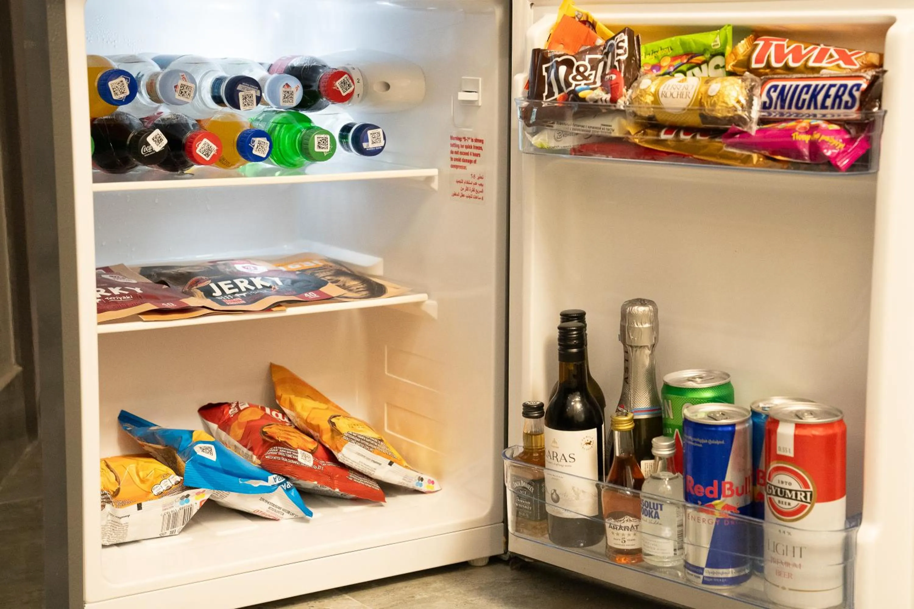 Food and drinks in Prime Suites Hotel