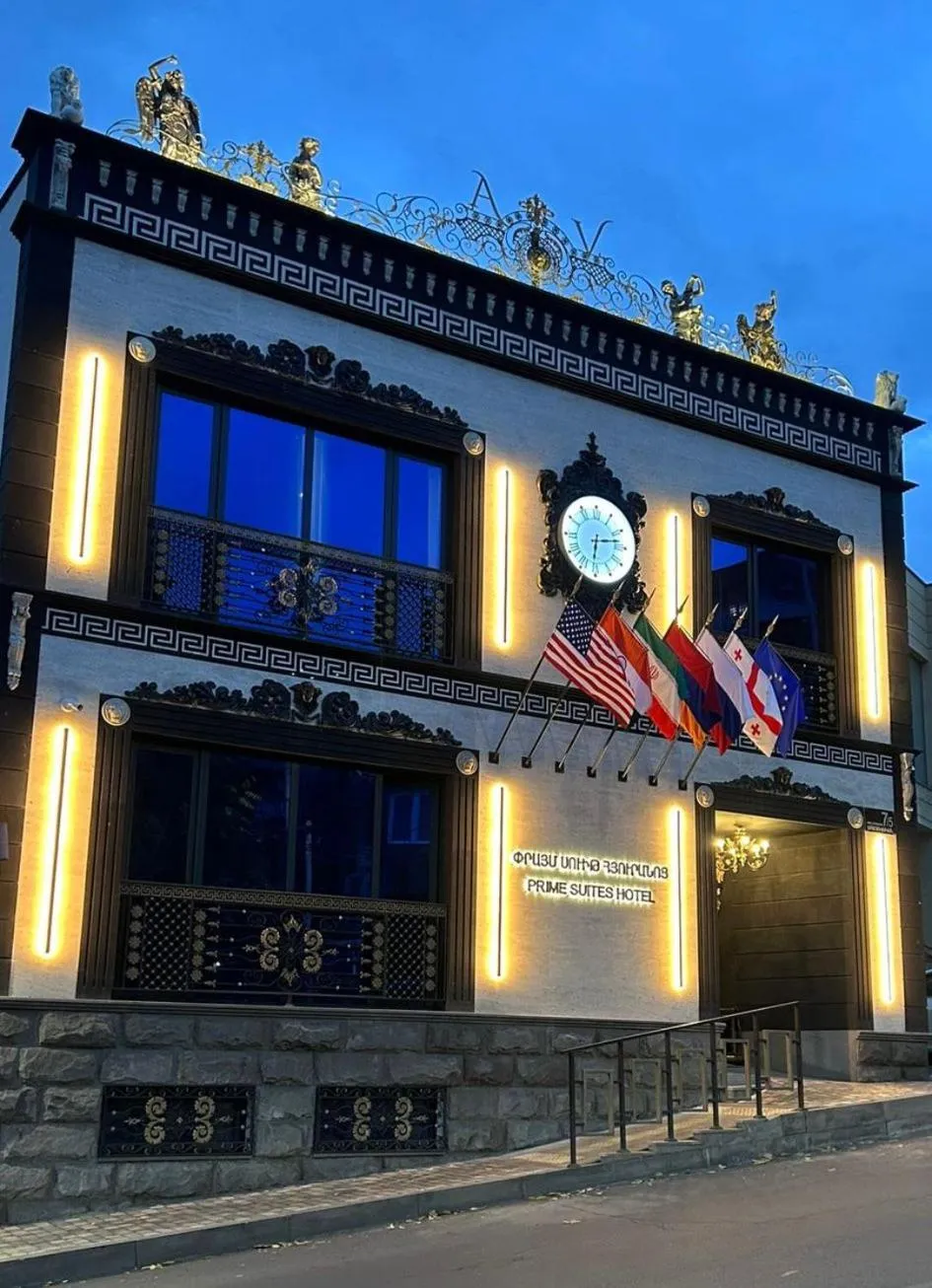 Property building in Prime Suites Hotel