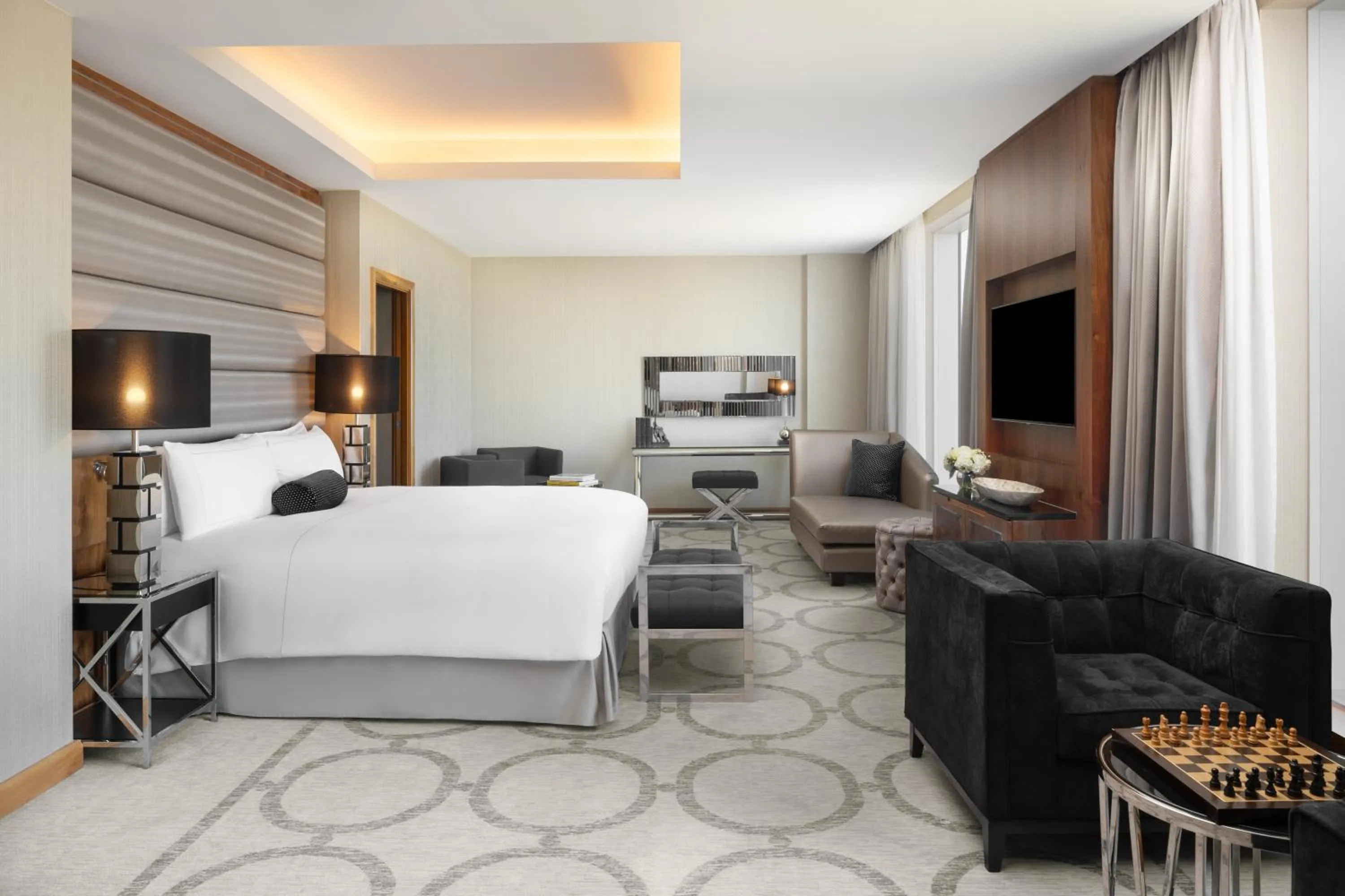 Bedroom, Bed in InterContinental London - The O2