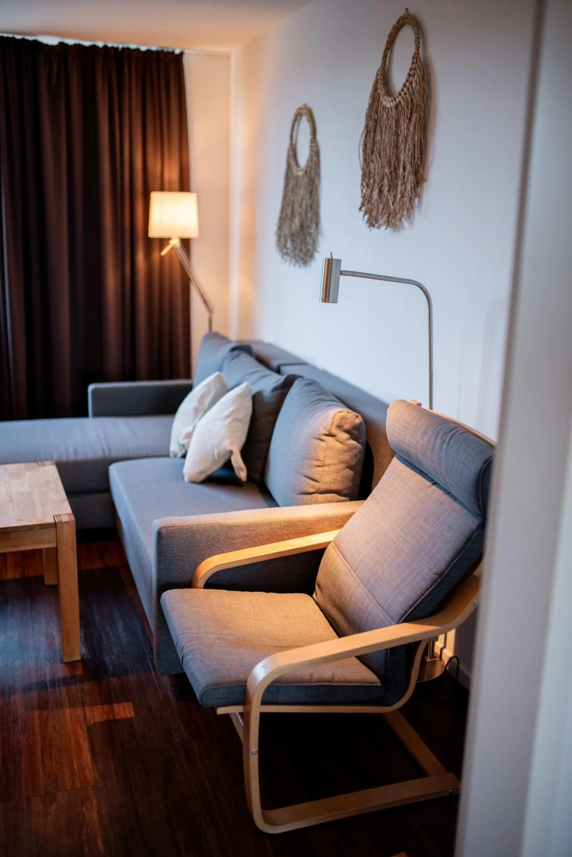 Living room in Apartments am Südkanal