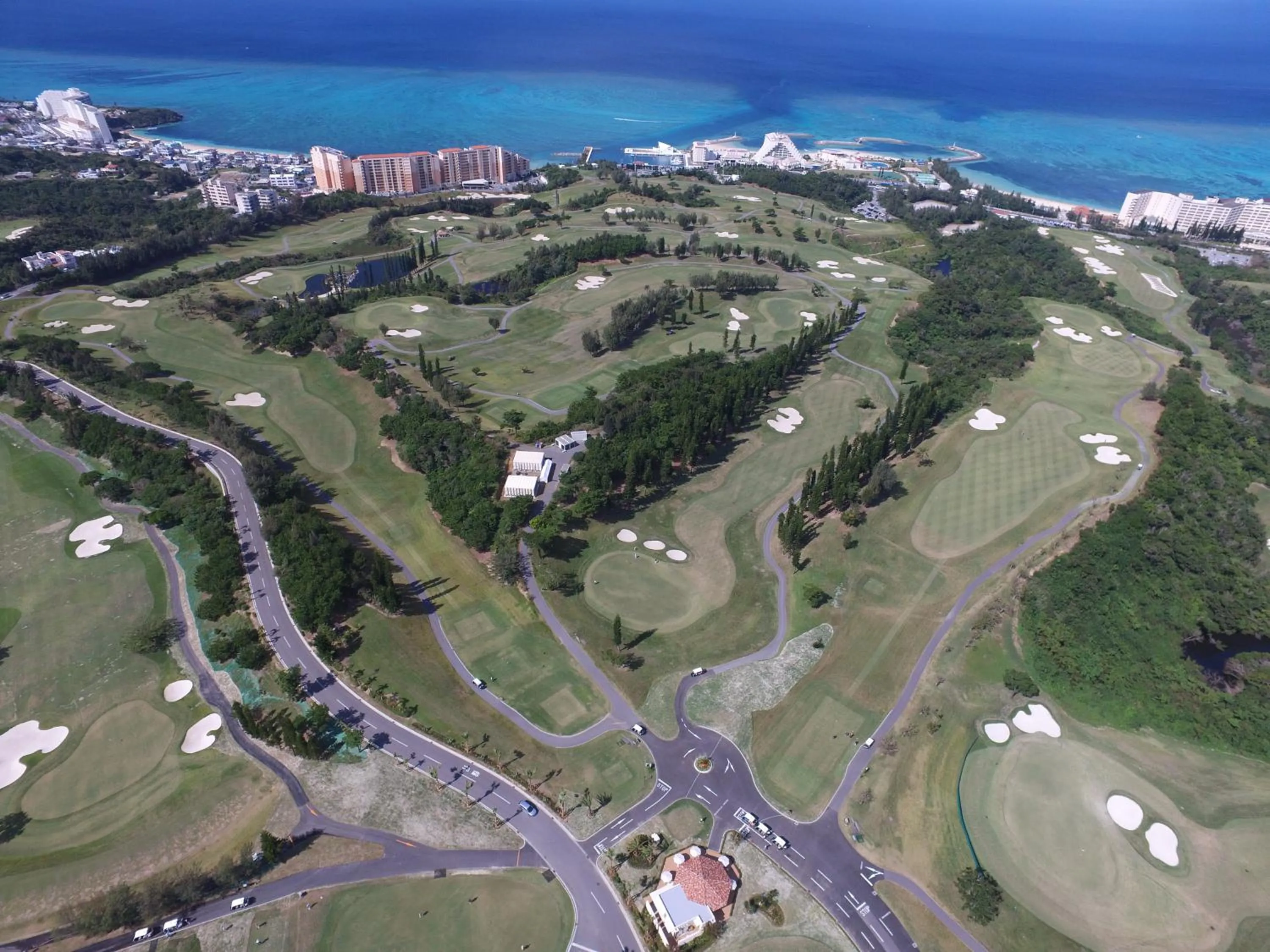 Golfcourse in PGM Hotel Resort Okinawa