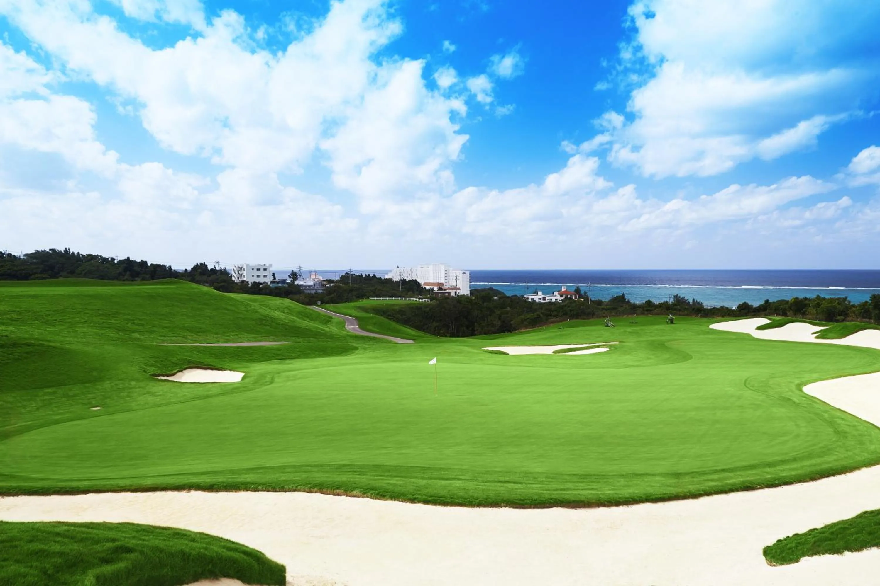 Golfcourse in PGM Hotel Resort Okinawa