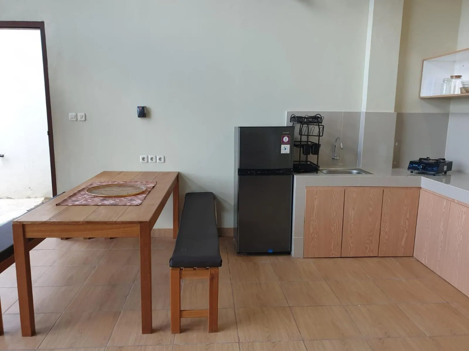 Dining area in Freddies Villas Sabang