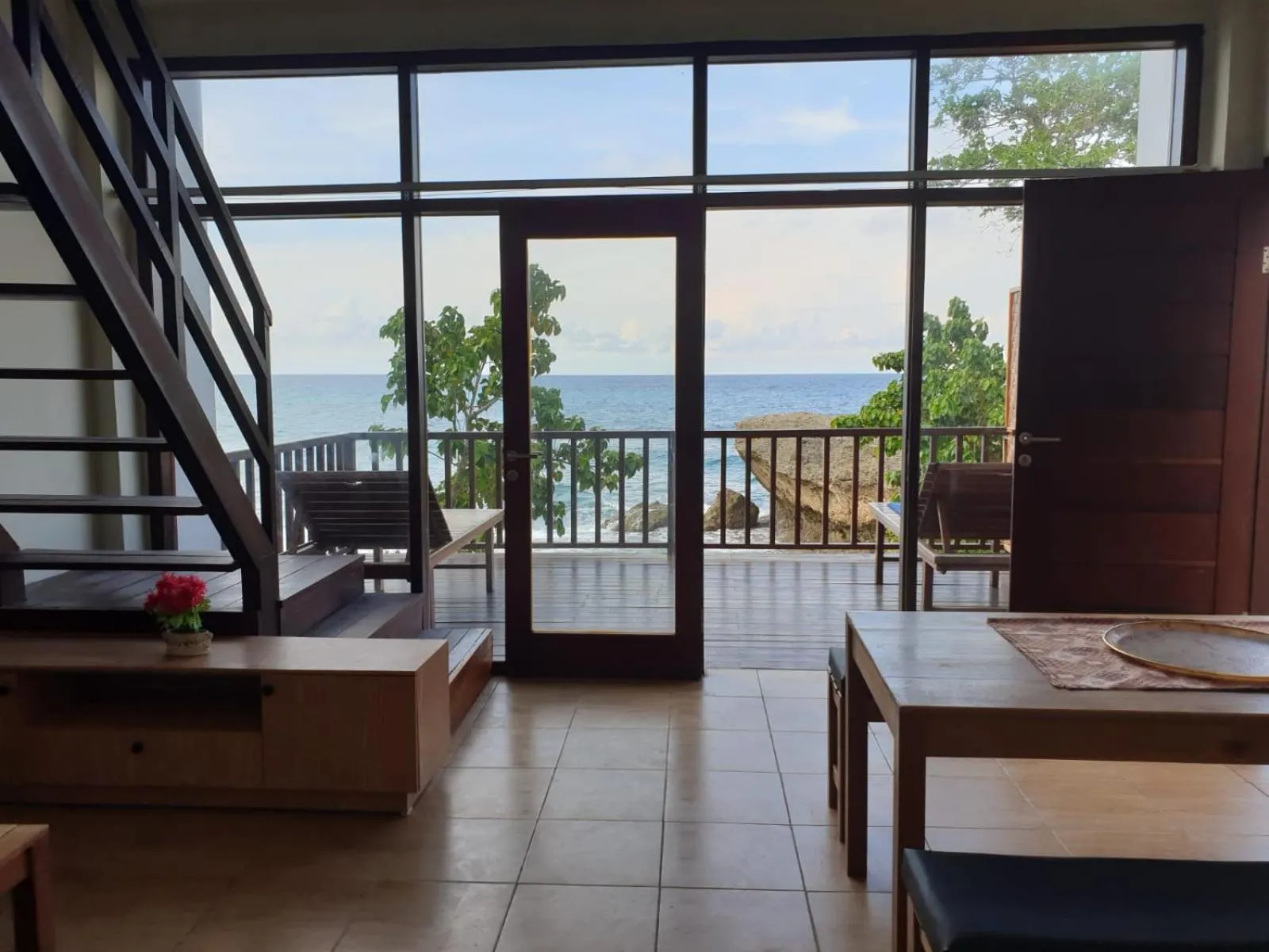 Balcony/Terrace in Freddies Villas Sabang