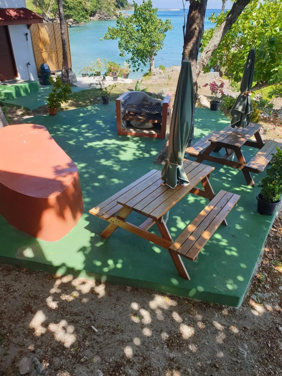 BBQ facilities in Freddies Villas Sabang
