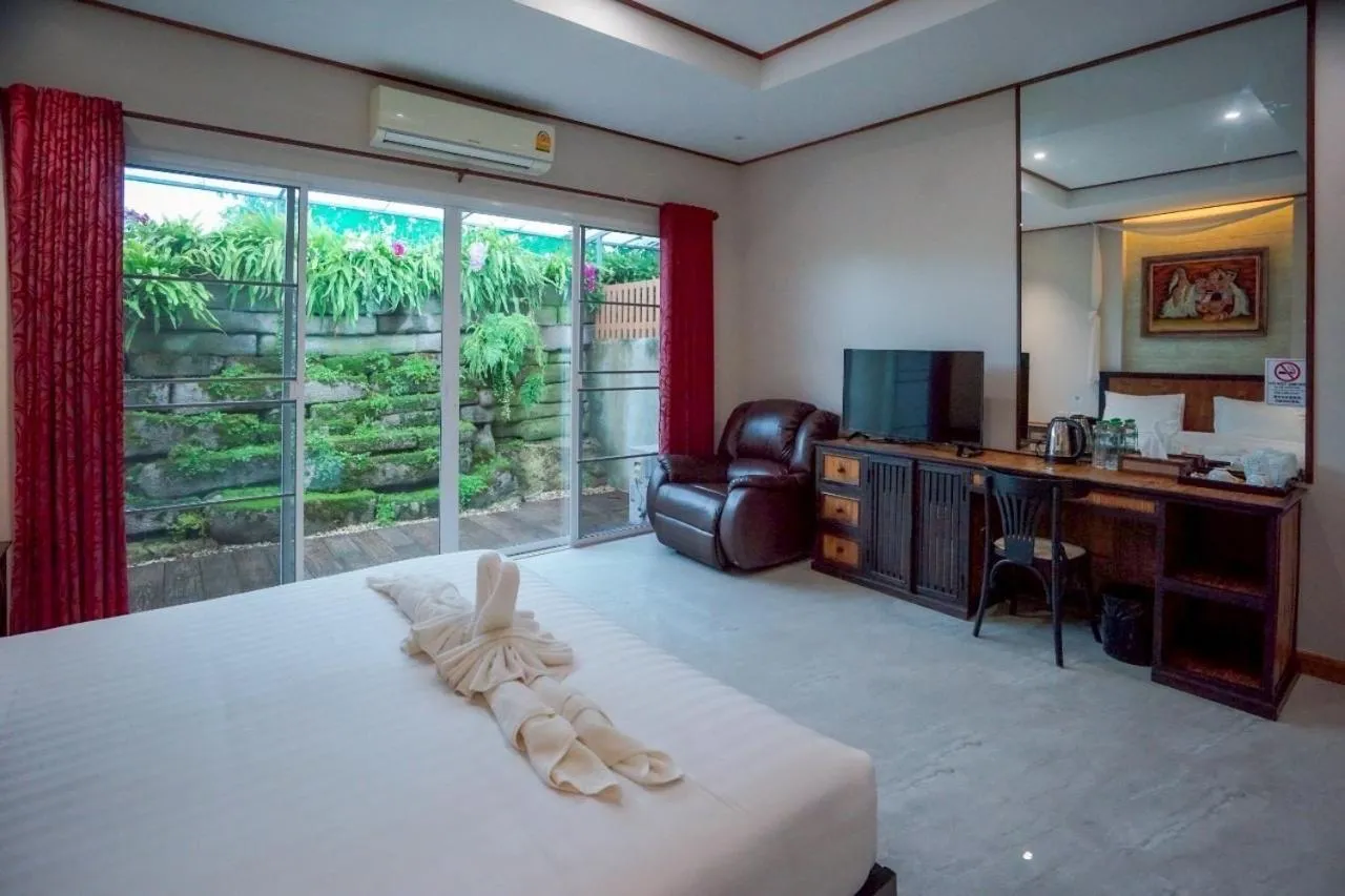 TV and multimedia, Bed in Laan Mai Fai Chang Resort