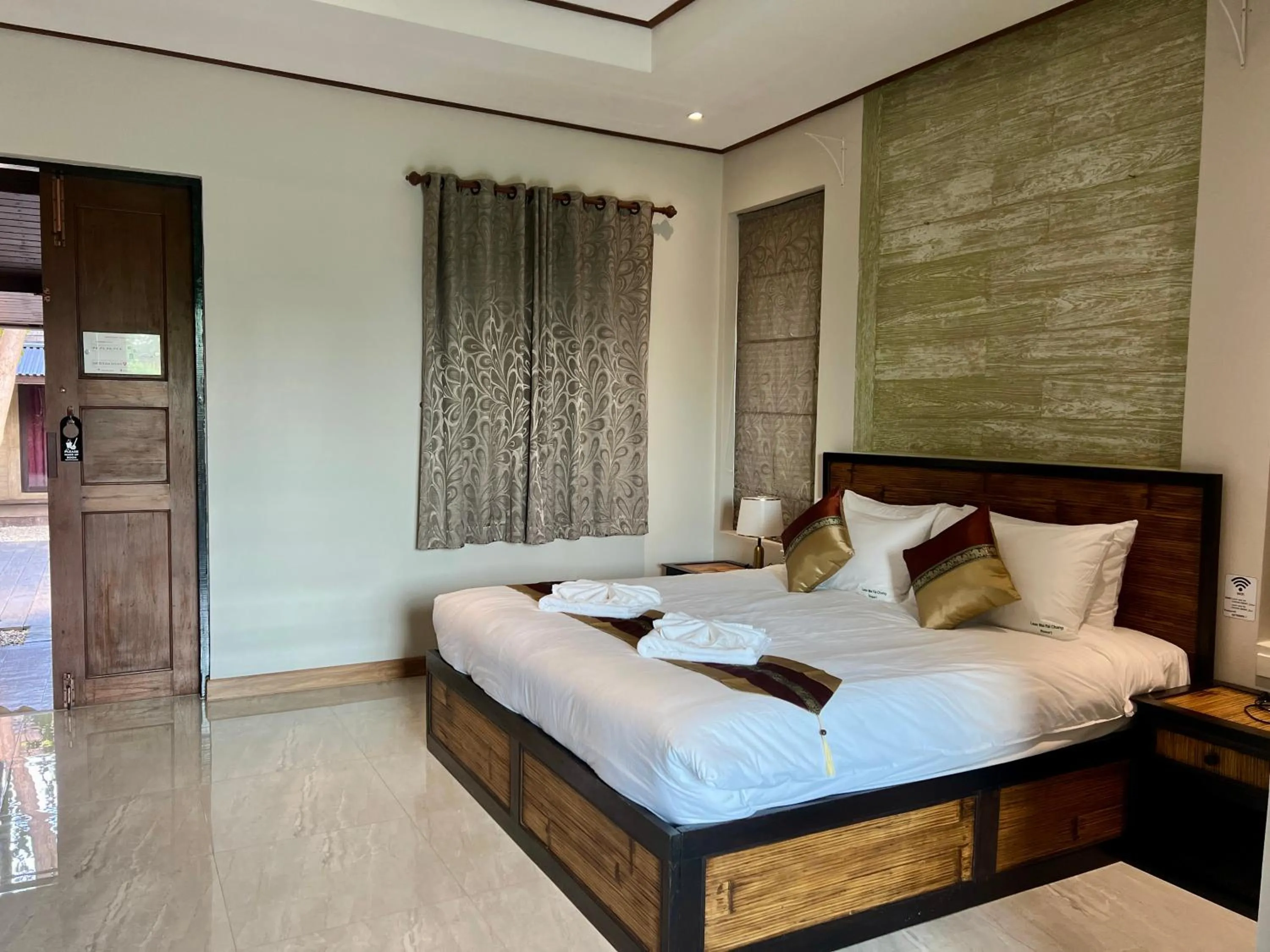 Bed in Laan Mai Fai Chang Resort