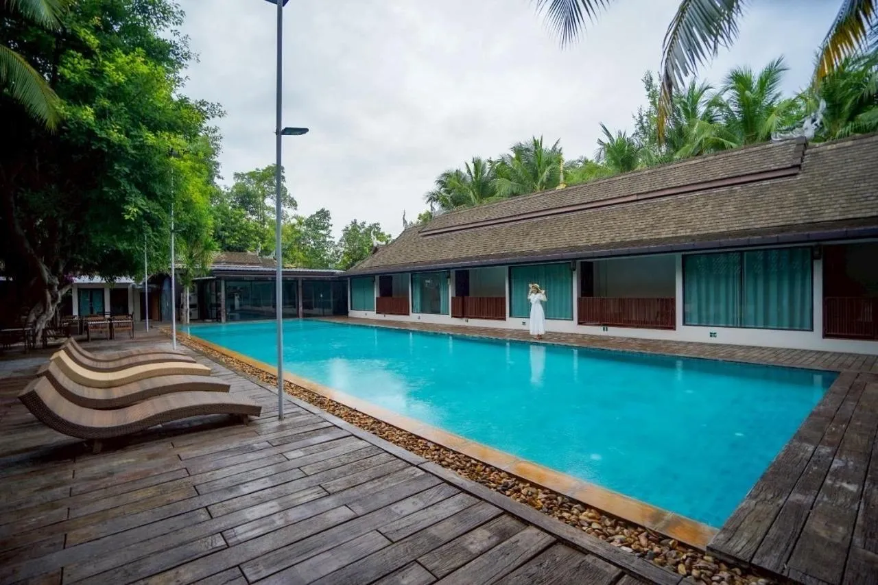 Pool view in Laan Mai Fai Chang Resort