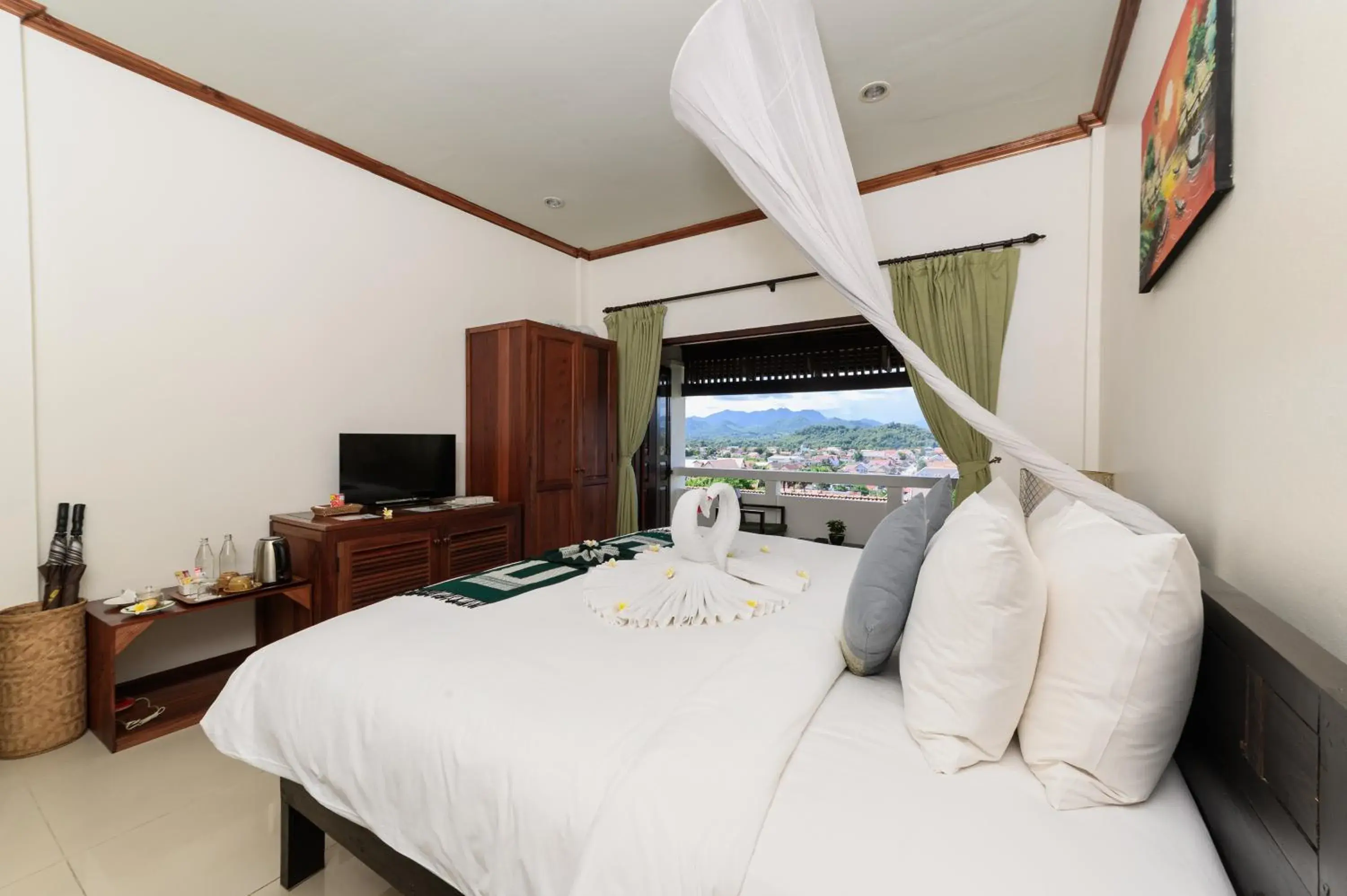 Bedroom, Bed in Luang Prabang View Hotel Bedroom, Bed in Luang Prabang View Hotel