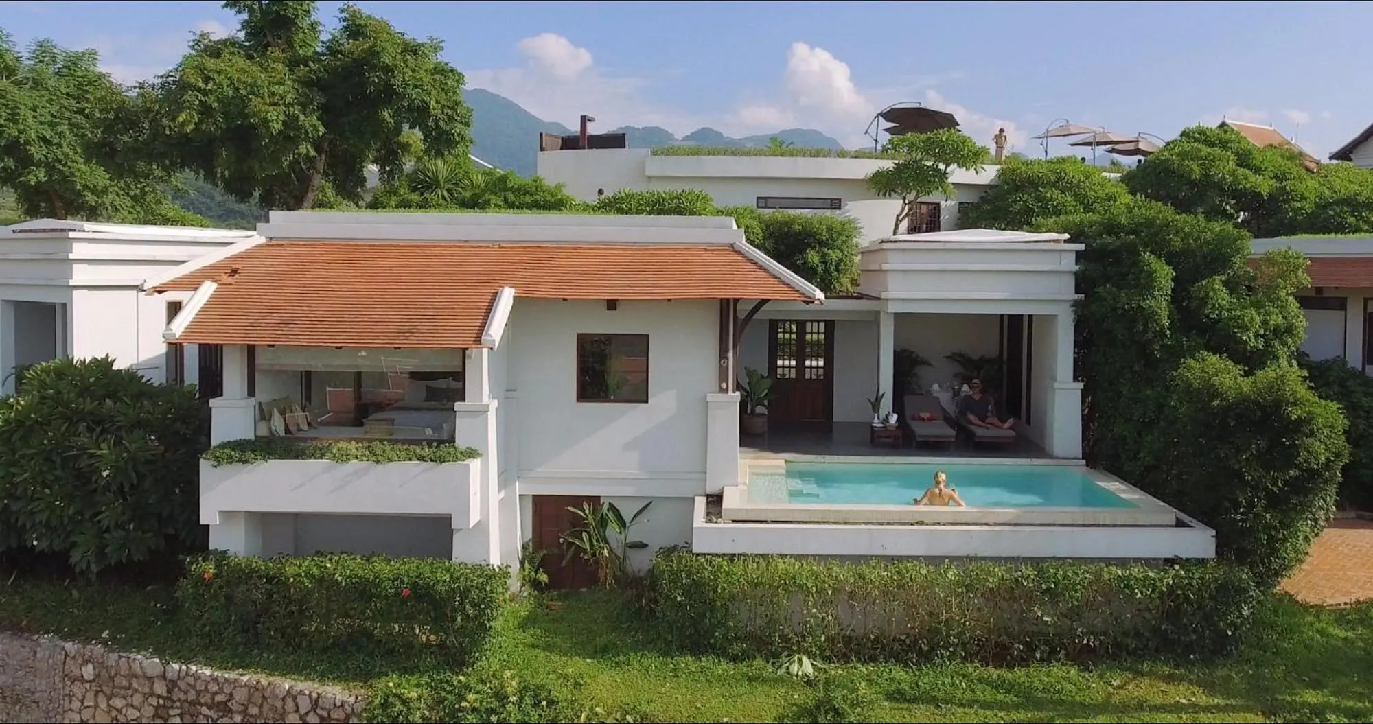 Swimming pool in Luang Prabang View Hotel