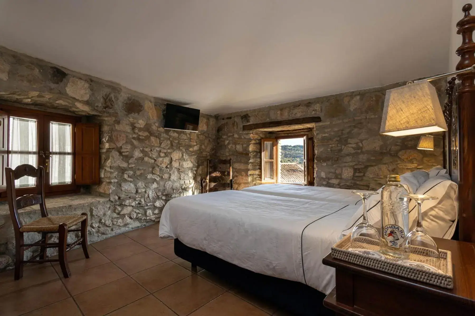 Bedroom, Bed in Tugasa Hotel y Apartamentos rurales La Posada Bedroom, Bed in Tugasa Hotel y Apartamentos rurales La Posada