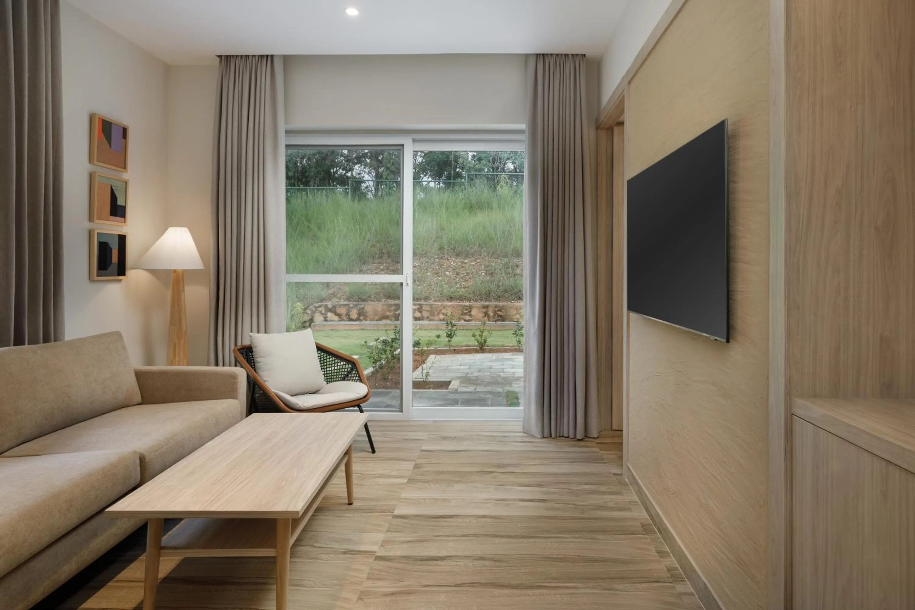 Seating area in Himalayan Hideaway Resort Pokhara, The Centara Collection