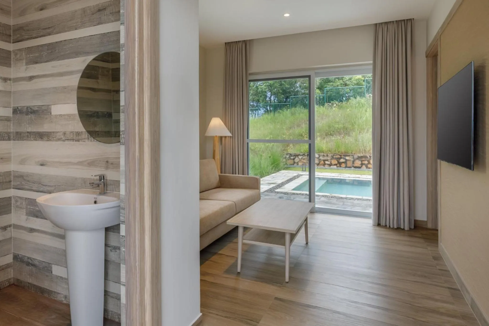 Photo of the whole room in Himalayan Hideaway Resort Pokhara, The Centara Collection