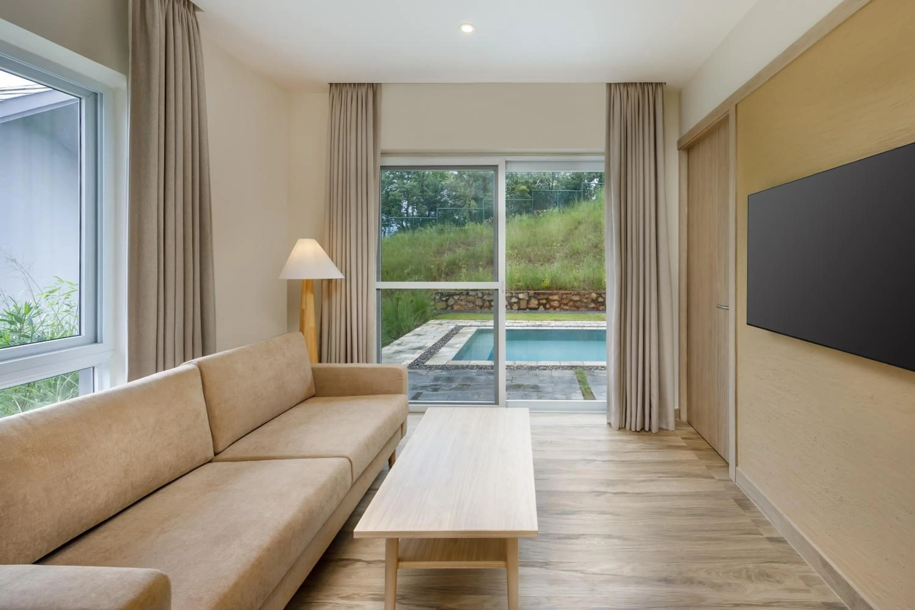 Seating area in Himalayan Hideaway Resort Pokhara, The Centara Collection