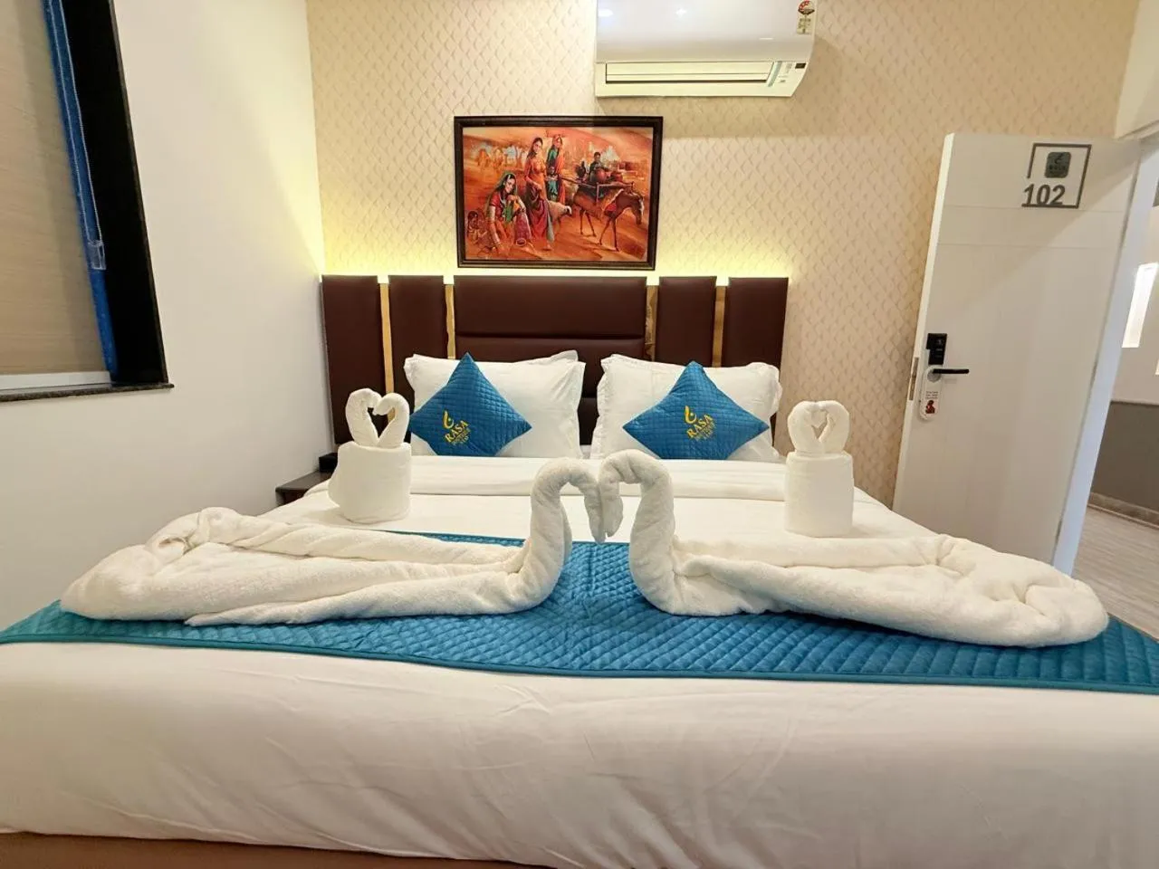 Bed in Rasa Boutique Stay