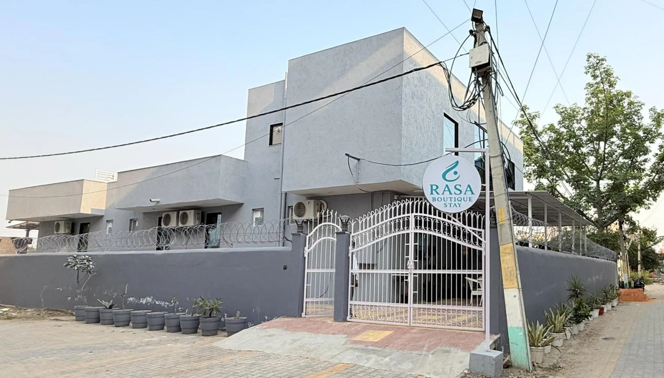 Quiet street view in Rasa Boutique Stay