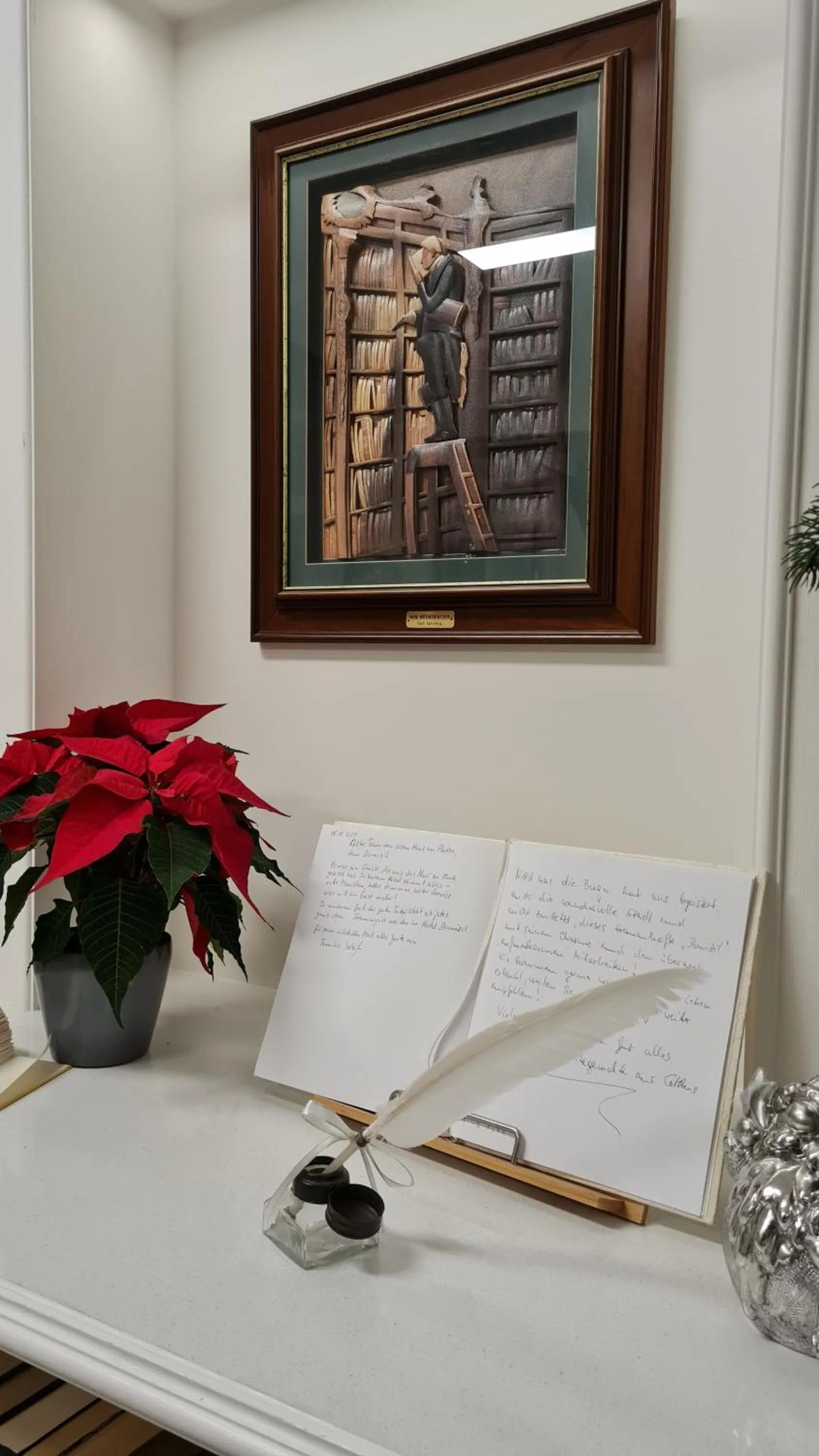 Decorative detail in Hotel Domizil