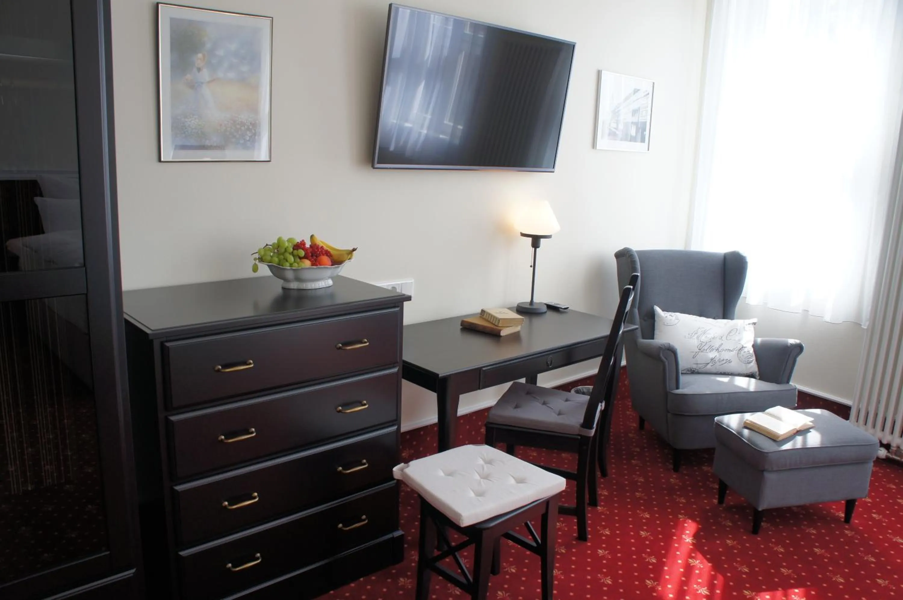 Decorative detail in Hotel Domizil