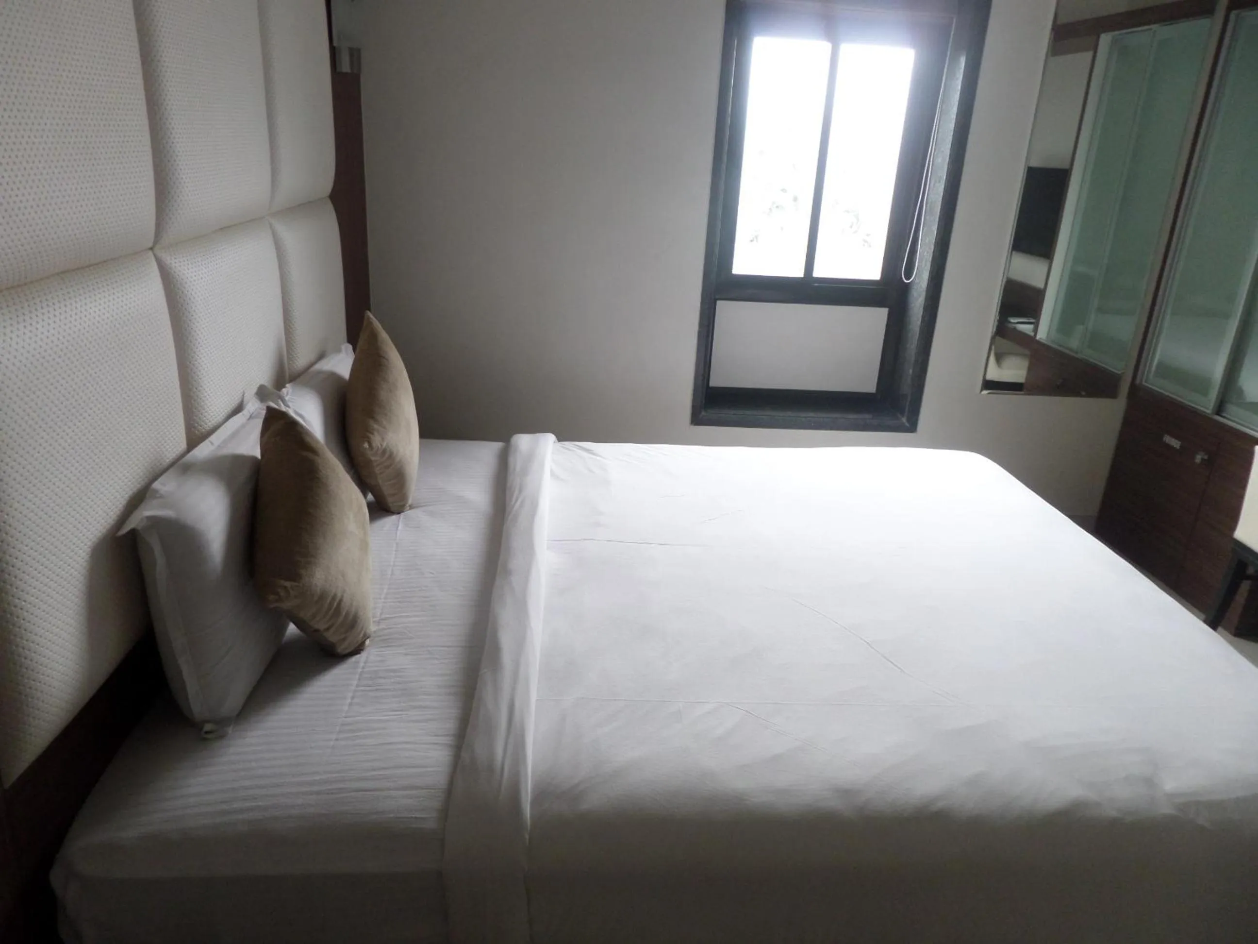 Bed in Hotel Raj Palace