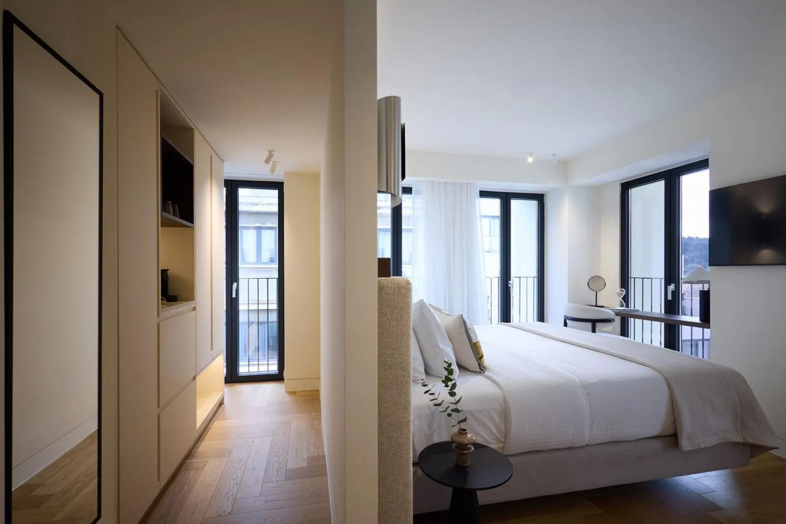 Bedroom, Bed in Bellen Athens Ηotel