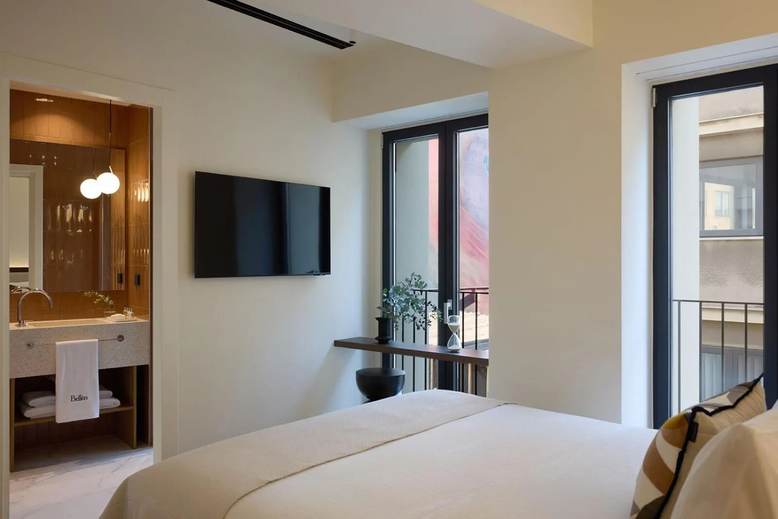 Bedroom, Bed in Bellen Athens Ηotel