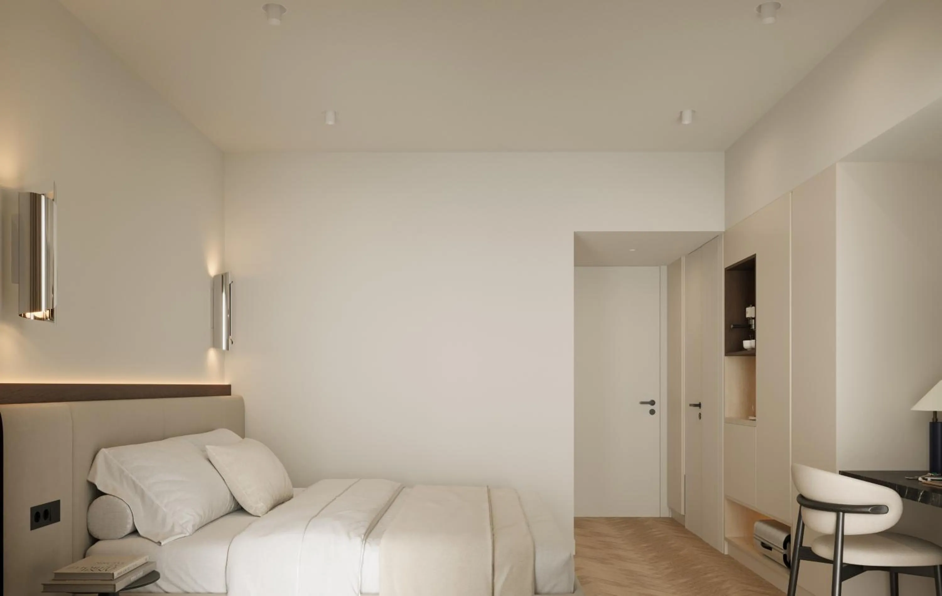 Bedroom in Bellen Athens Ηotel