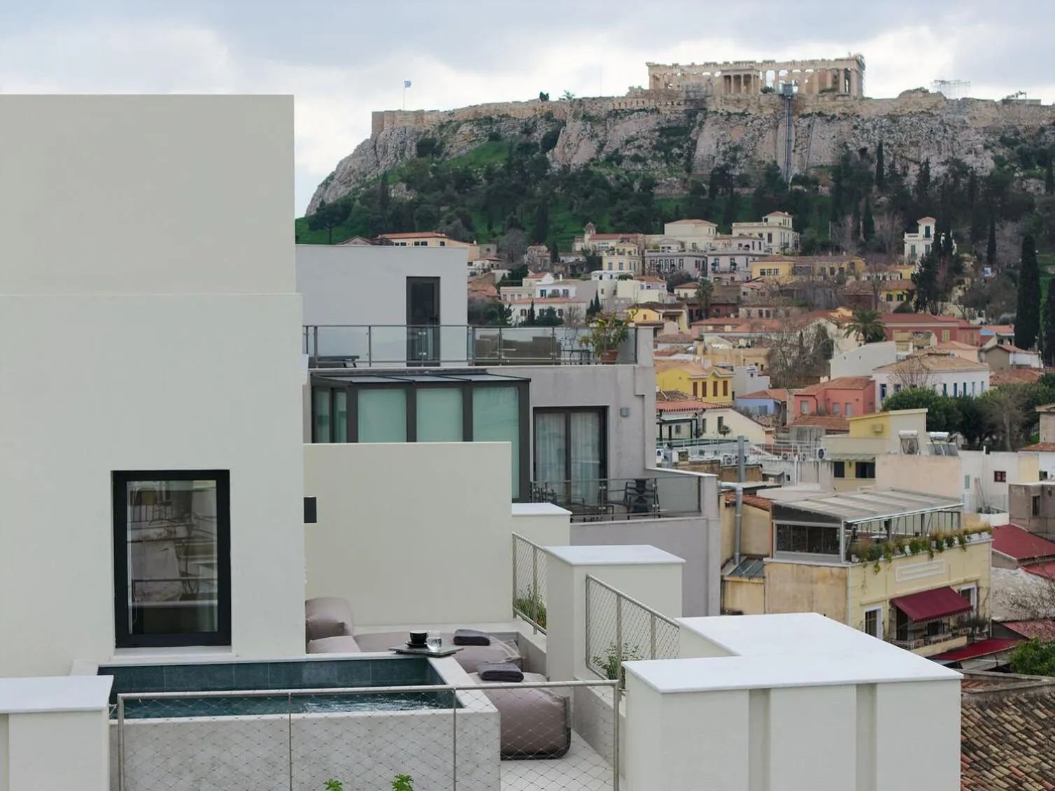 Landmark view in Bellen Athens Ηotel