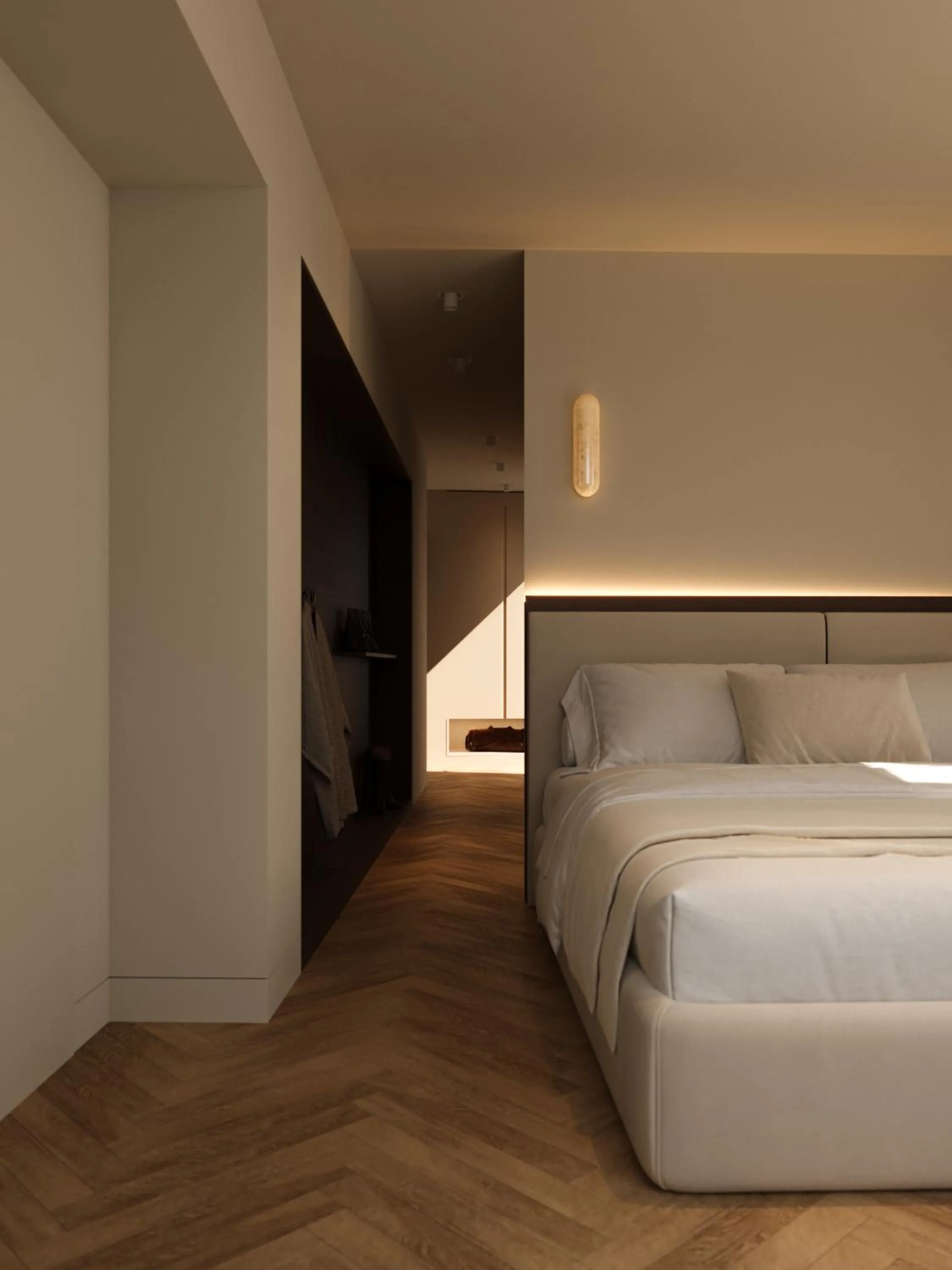 Bedroom, Bed in Bellen Athens Ηotel
