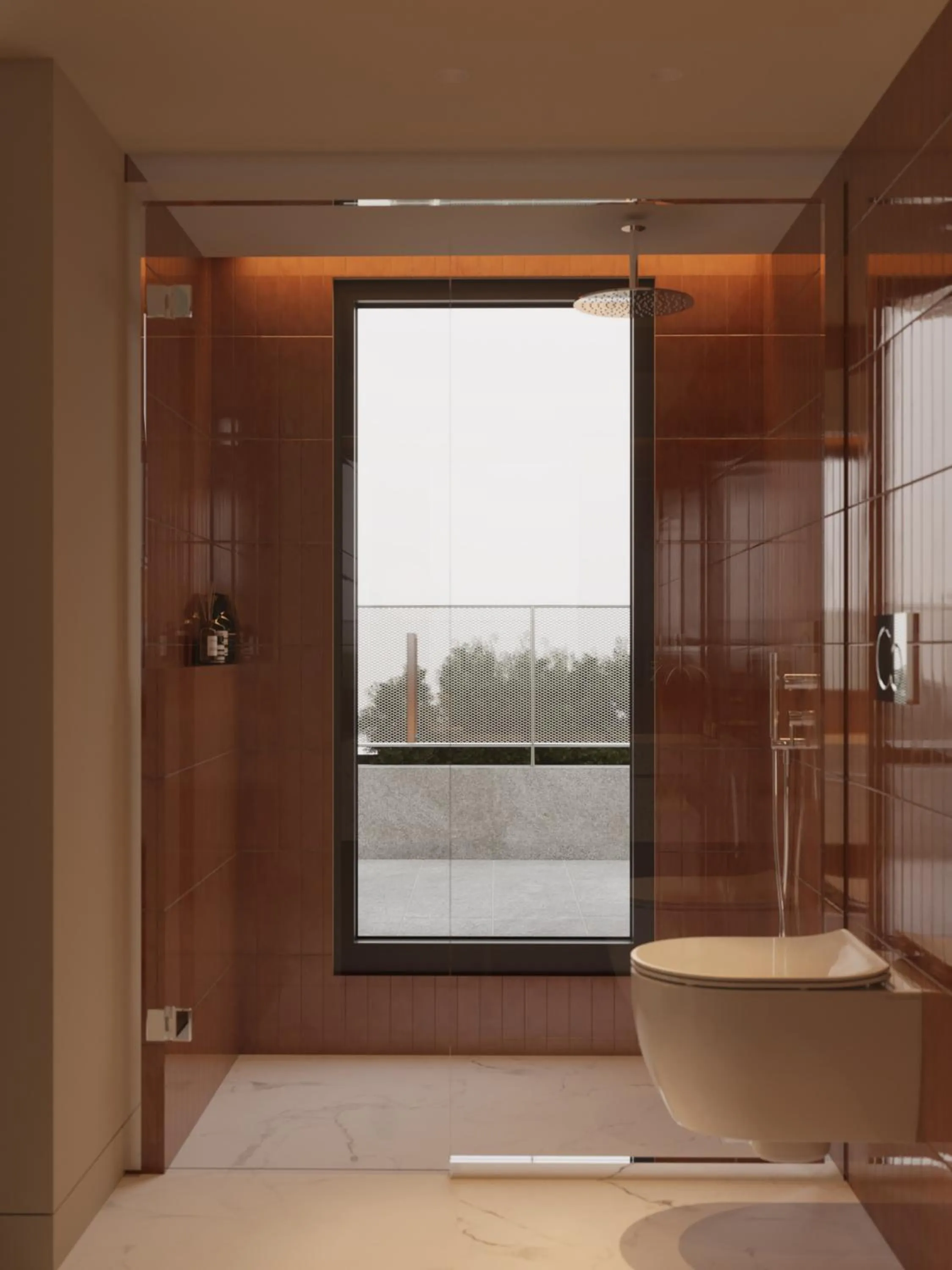 Bathroom in Bellen Athens Ηotel