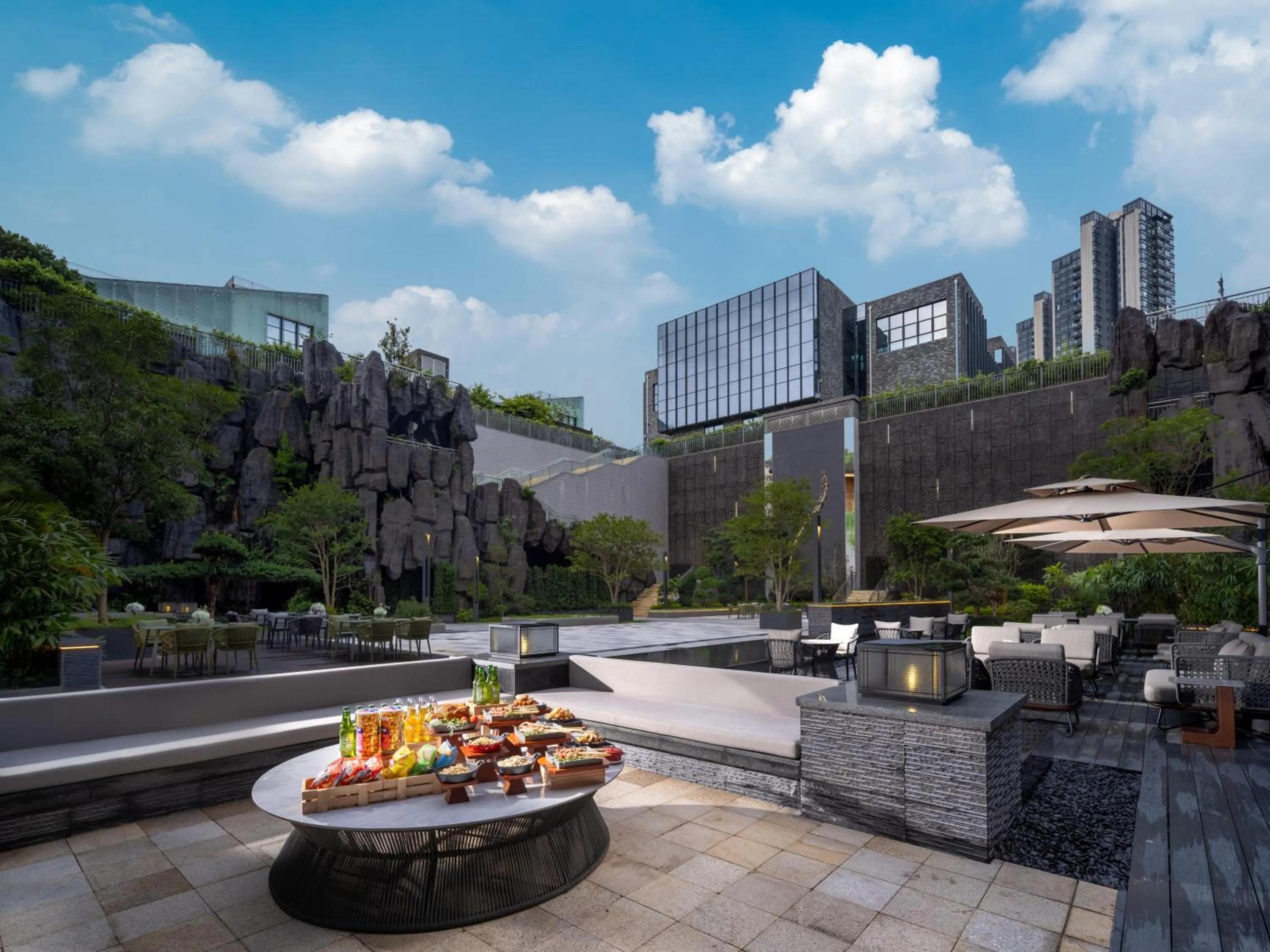 Garden in Wyndham Grand Shenzhen Guangming