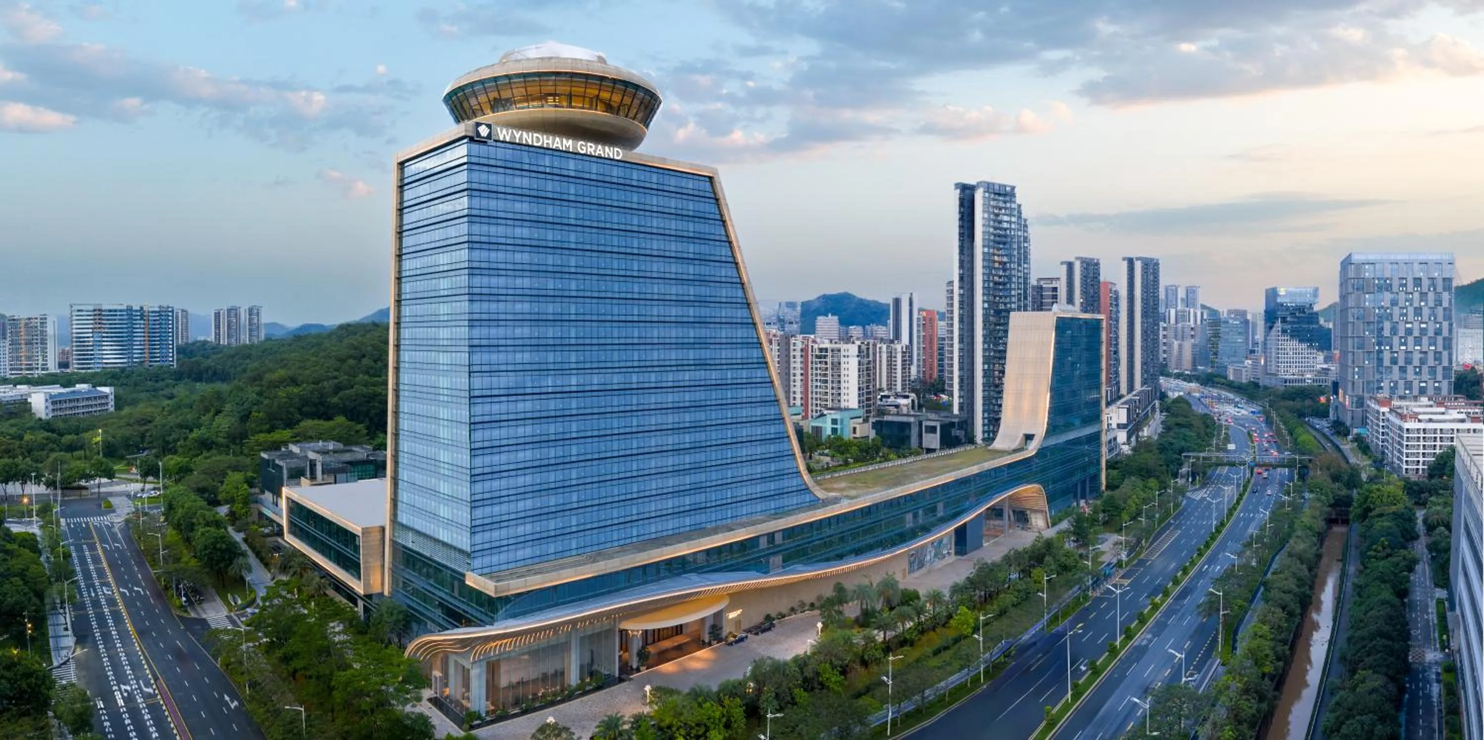 Off site in Wyndham Grand Shenzhen Guangming