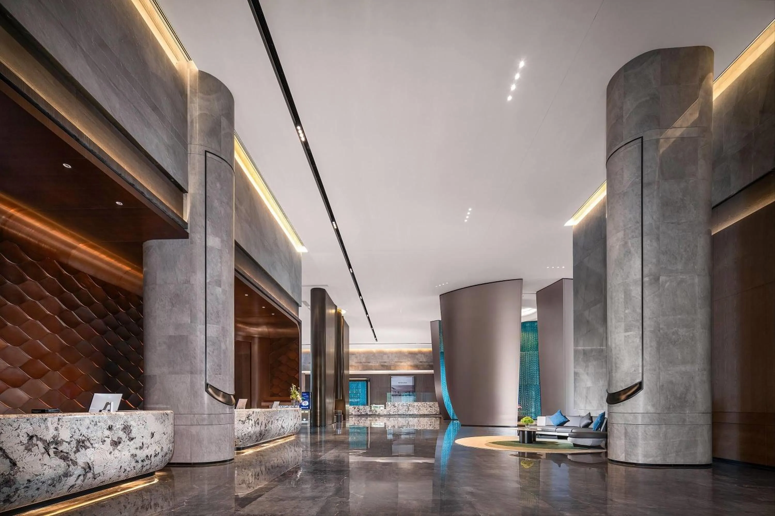 Lobby or reception in Wyndham Grand Shenzhen Guangming
