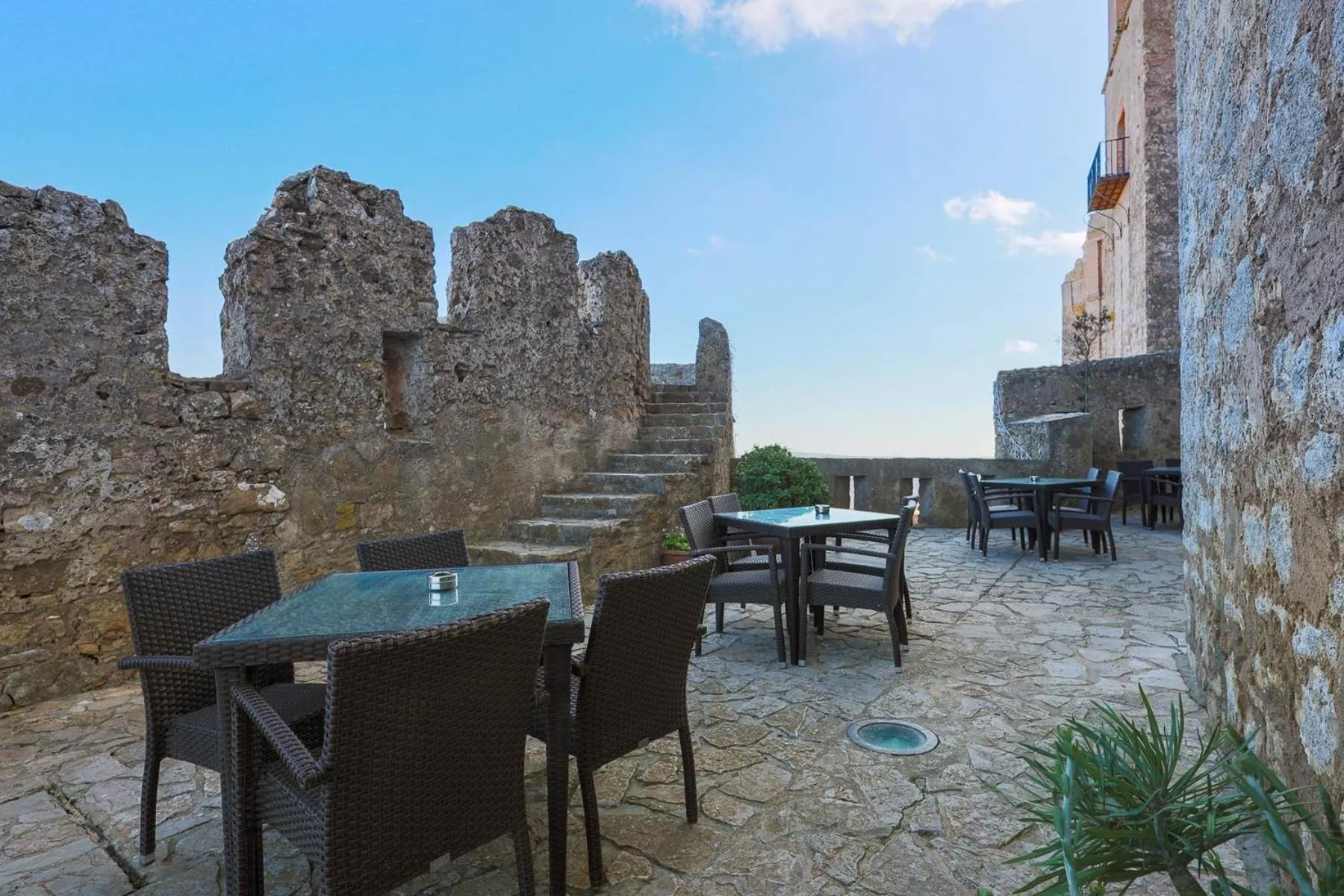 Balcony/Terrace in Hotel Tugasa Castillo de Castellar