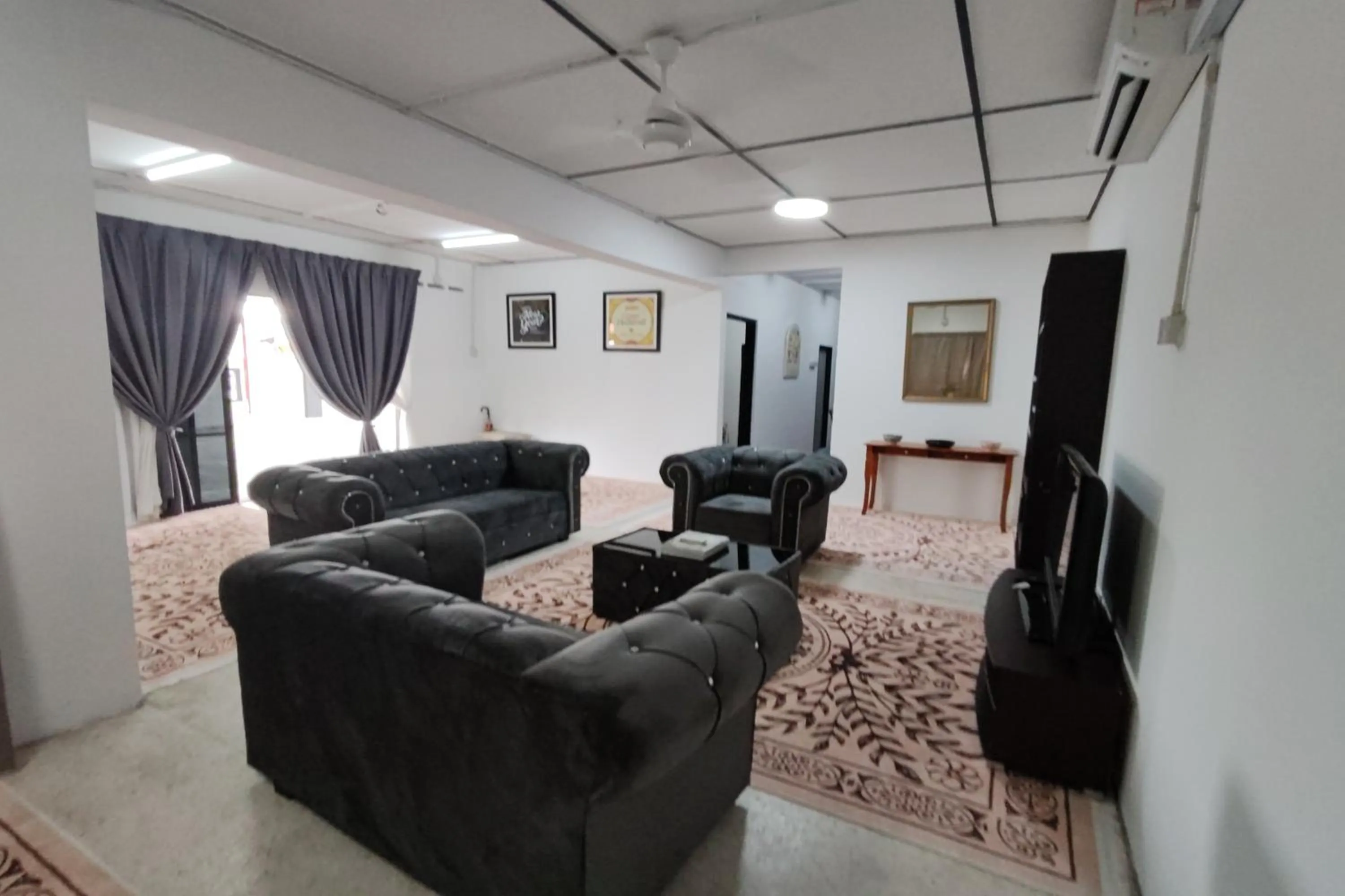 Seating area in DRH Villa