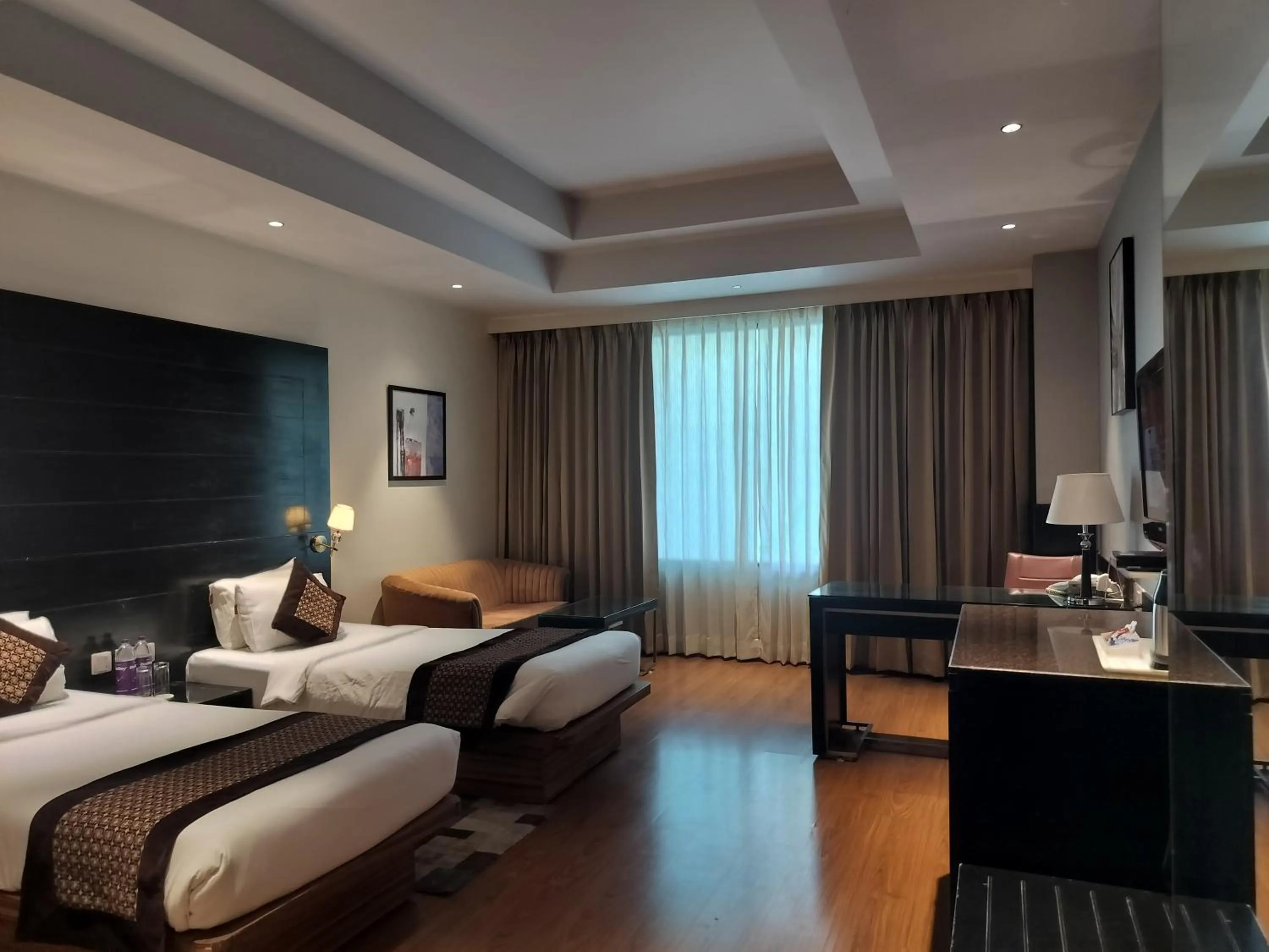 Bedroom, Bed in Stellar Resorts By Bel-La Monde, Rajokri, Near IGI Airport, Delhi