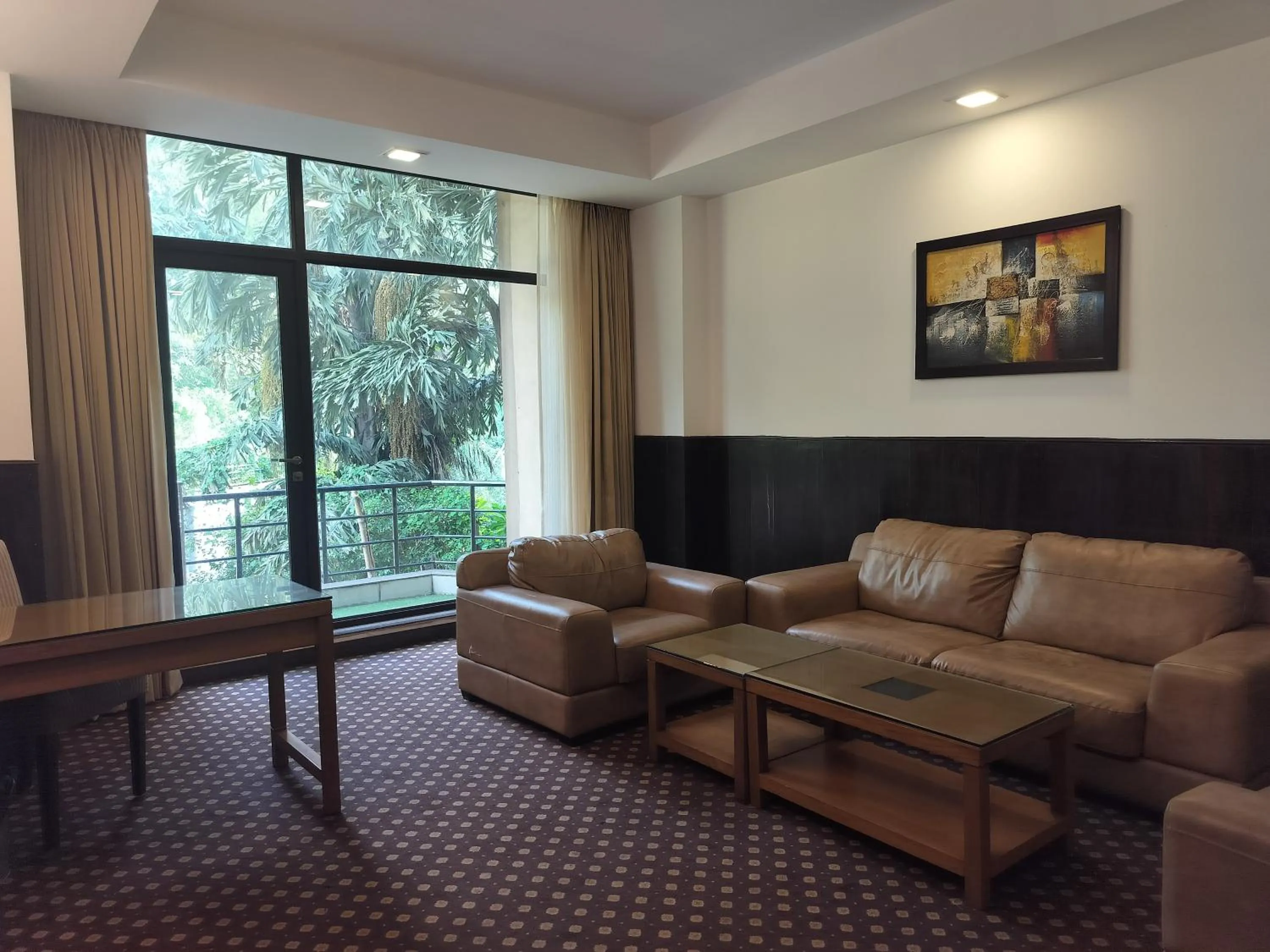 Living room in Stellar Resorts By Bel-La Monde, Rajokri, Near IGI Airport, Delhi