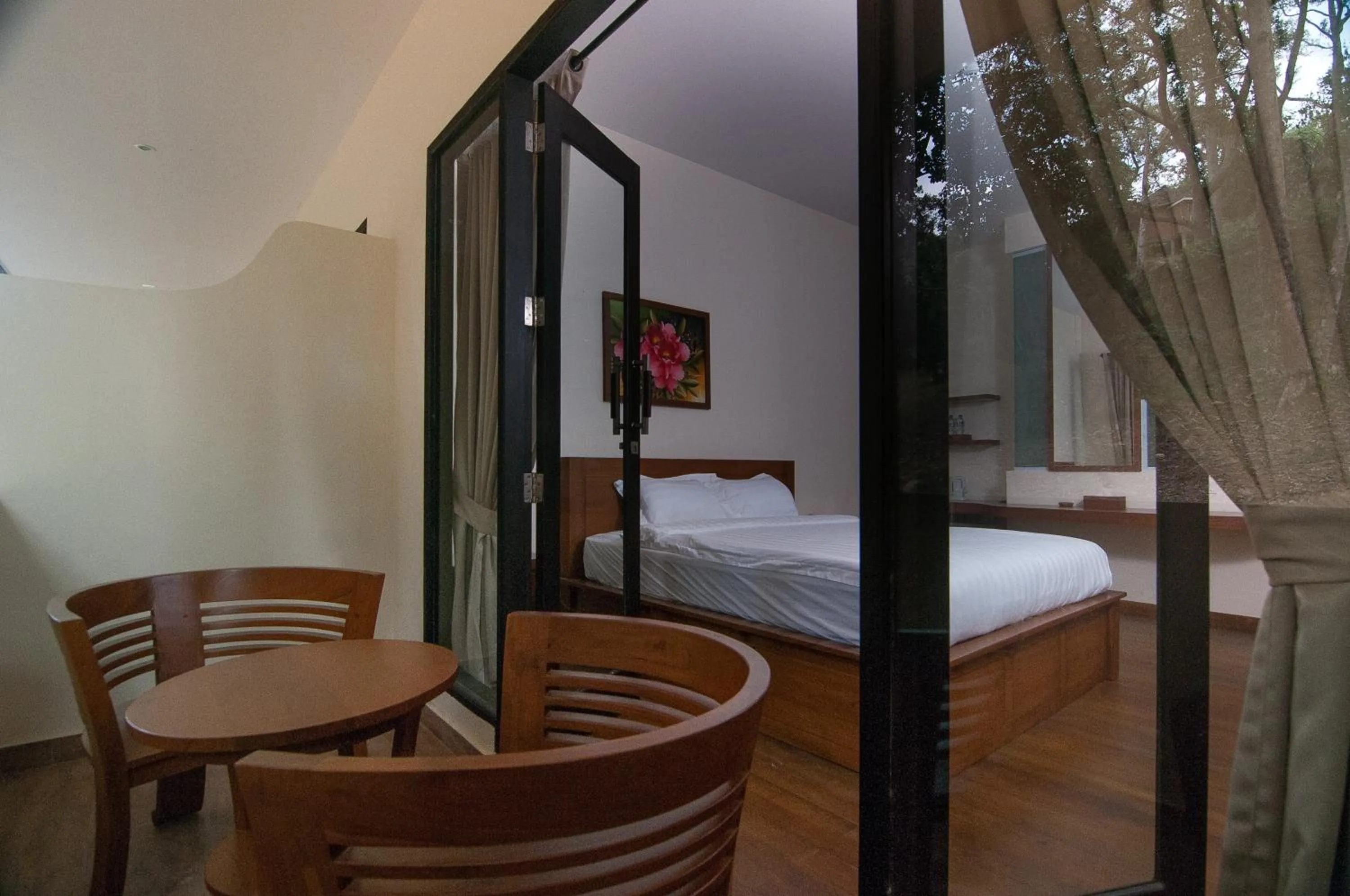 Bed in de Bintan Villa