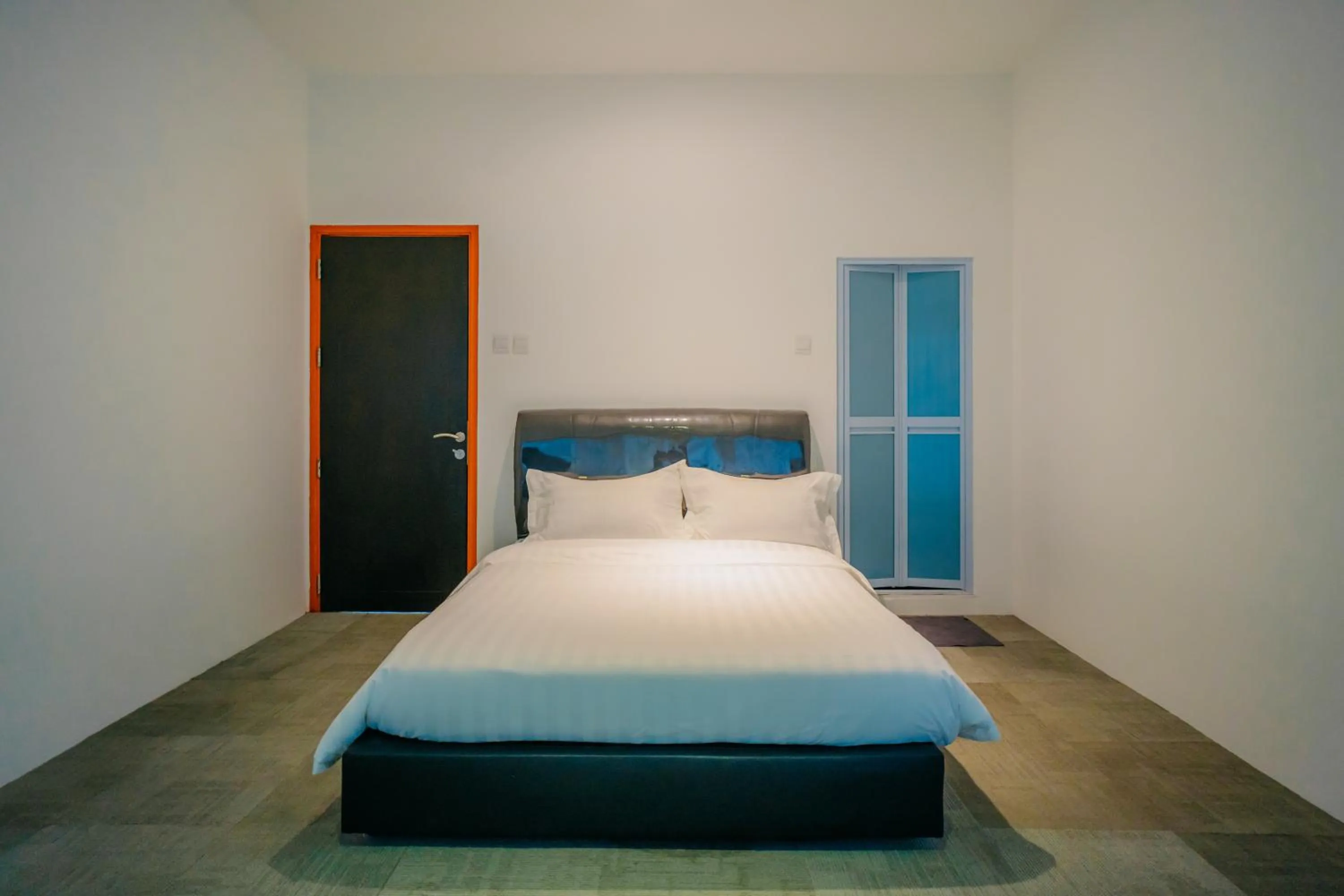 Bed in de Bintan Villa