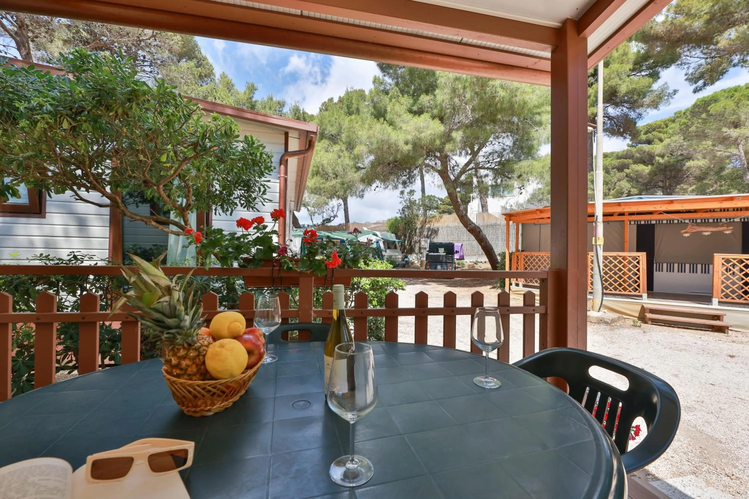 Patio in Camping Village Le Calanchiole