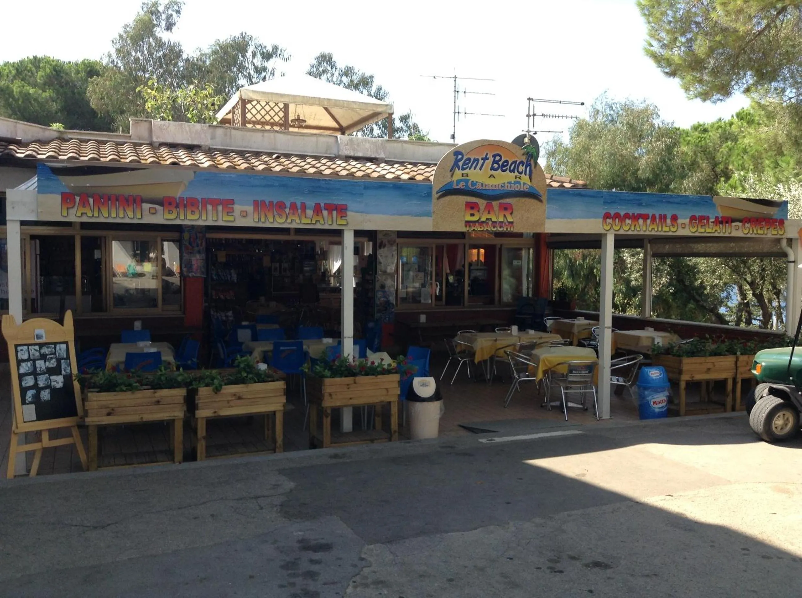 Restaurant/places to eat in Camping Village Le Calanchiole