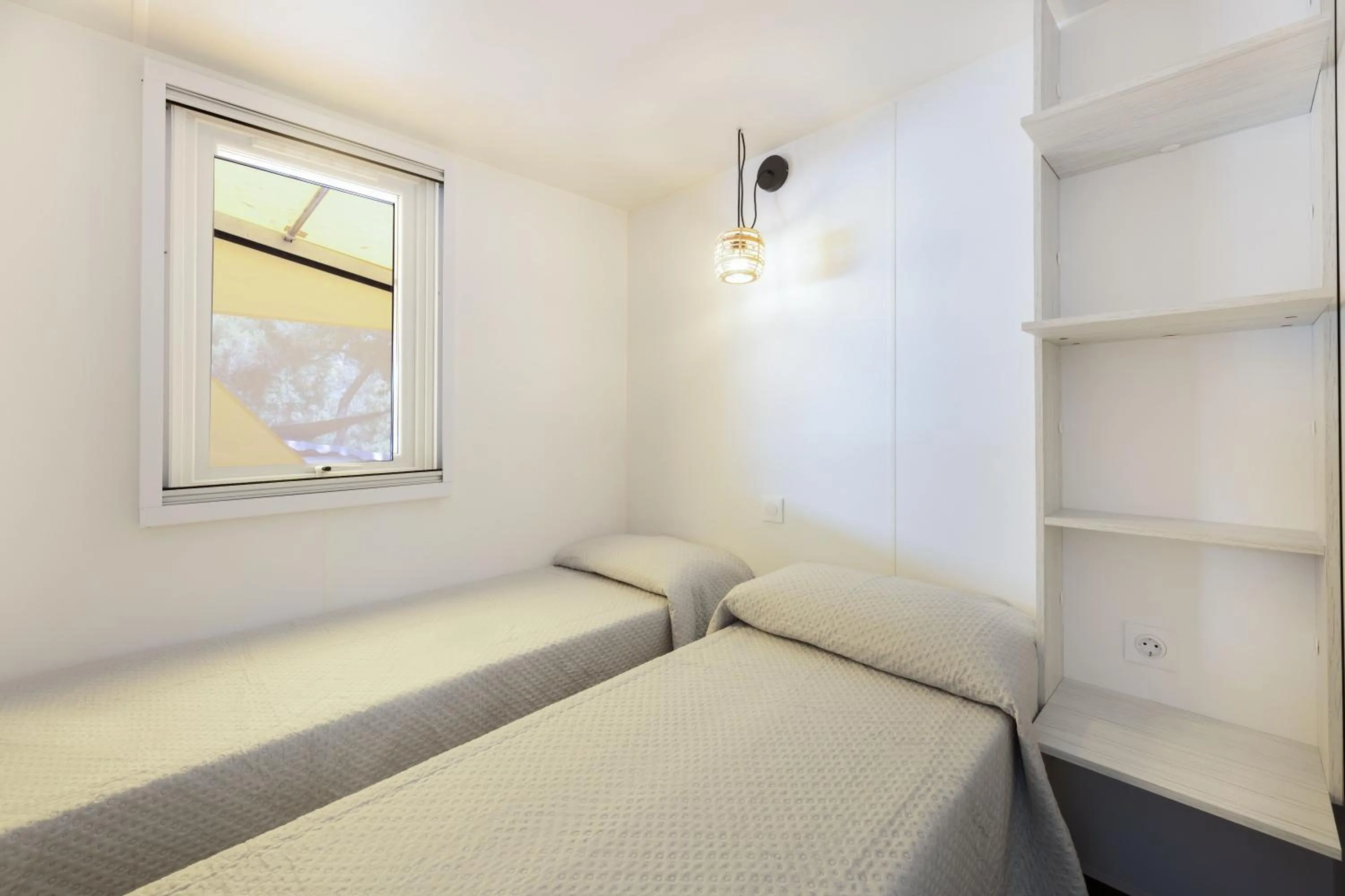 Bed in Camping Village Le Calanchiole