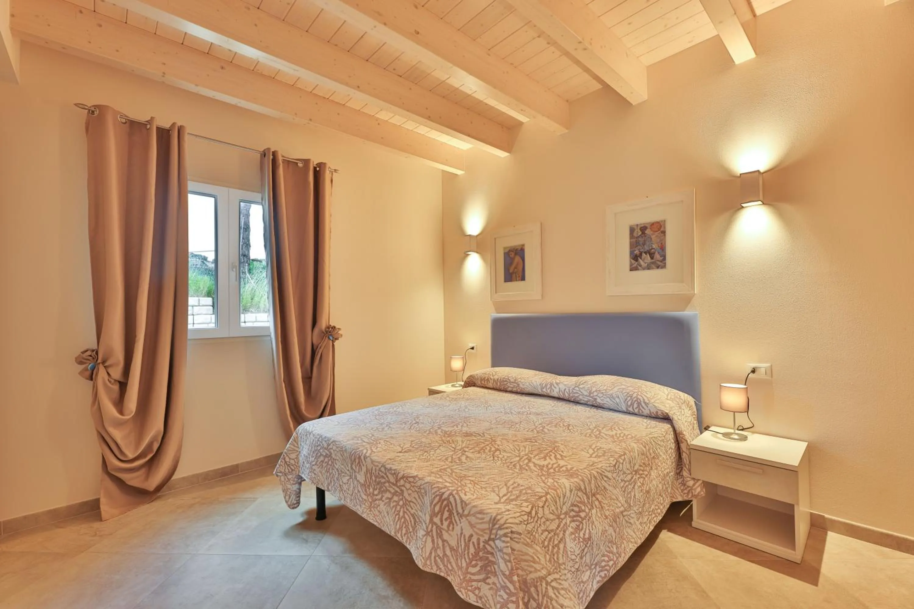 Bed in Camping Village Le Calanchiole