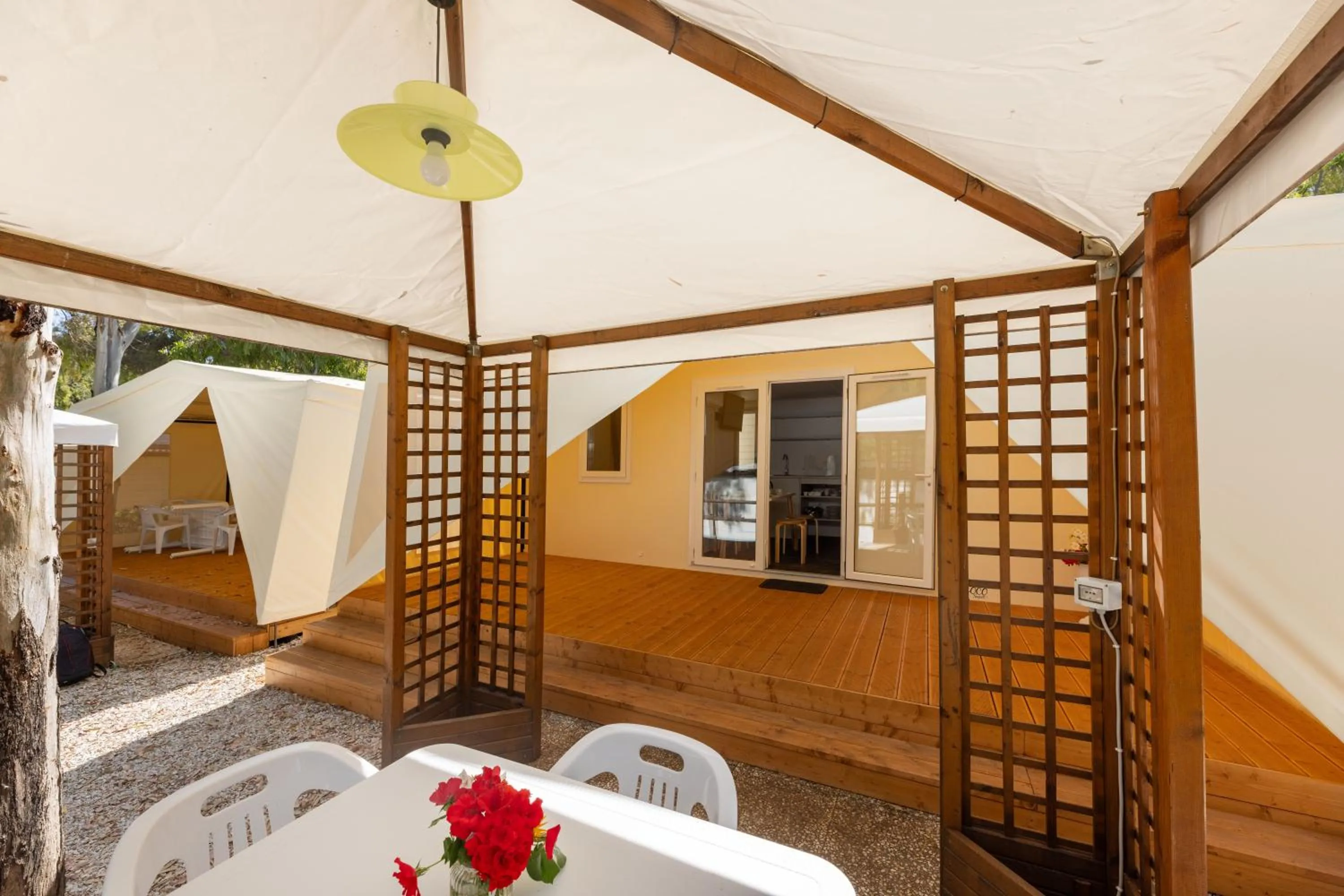 Patio in Camping Village Le Calanchiole